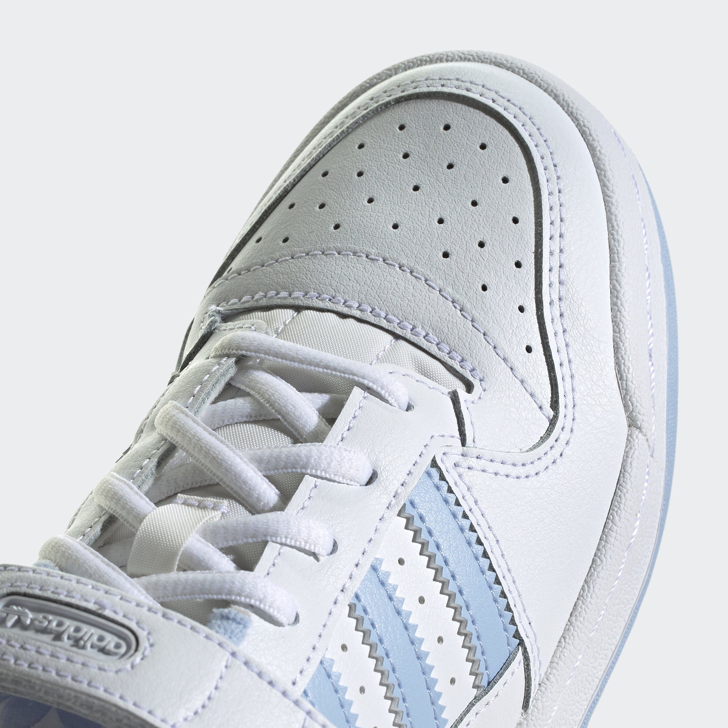 White Sneaker Cloud adidas FORUM LOW Cloud Dawn / Originals / Blue White