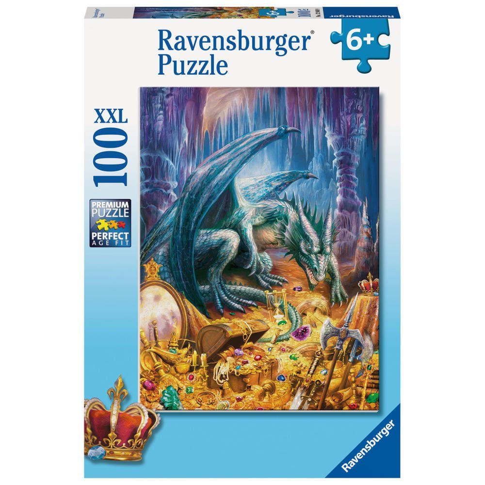 Ravensburger Puzzle Der Höhlendrache 100 Teile XXL, Puzzleteile