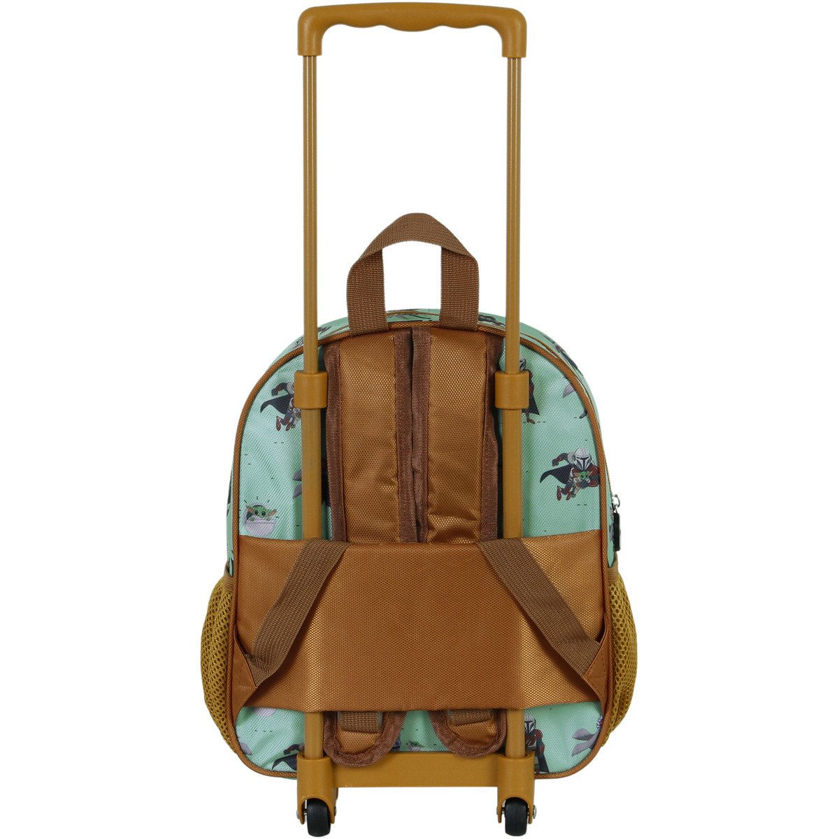 Star Wars Kinderrucksack The Mandalorian Say Hi-Small 3D with Wheels