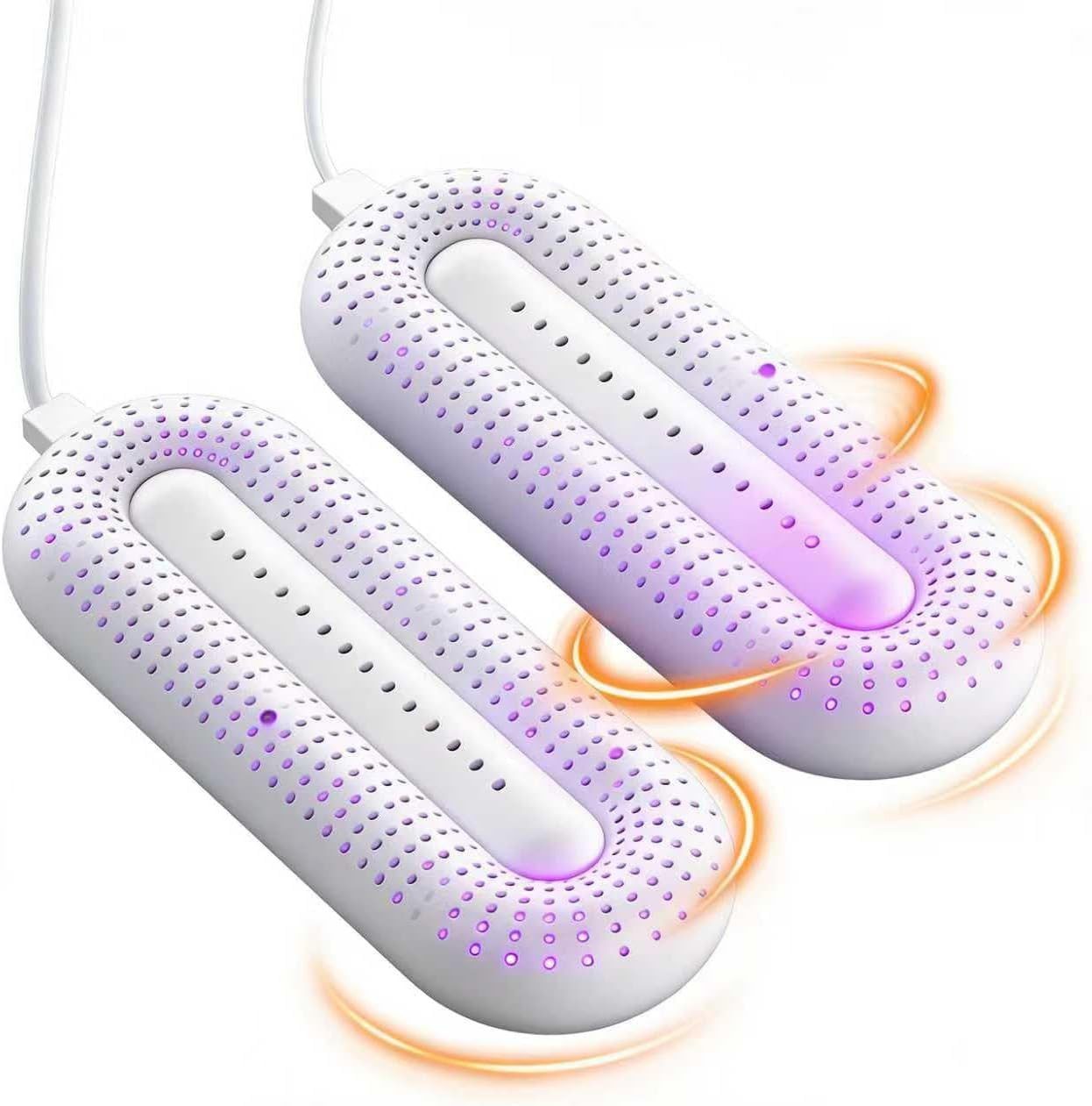 MOPUEA Schuhtrockner Elektrischer Schuhtrockner mit 3 Modi und Timer für 4/8/12 Stunden, Desodorierende und sterilisierende Haushaltstrockner