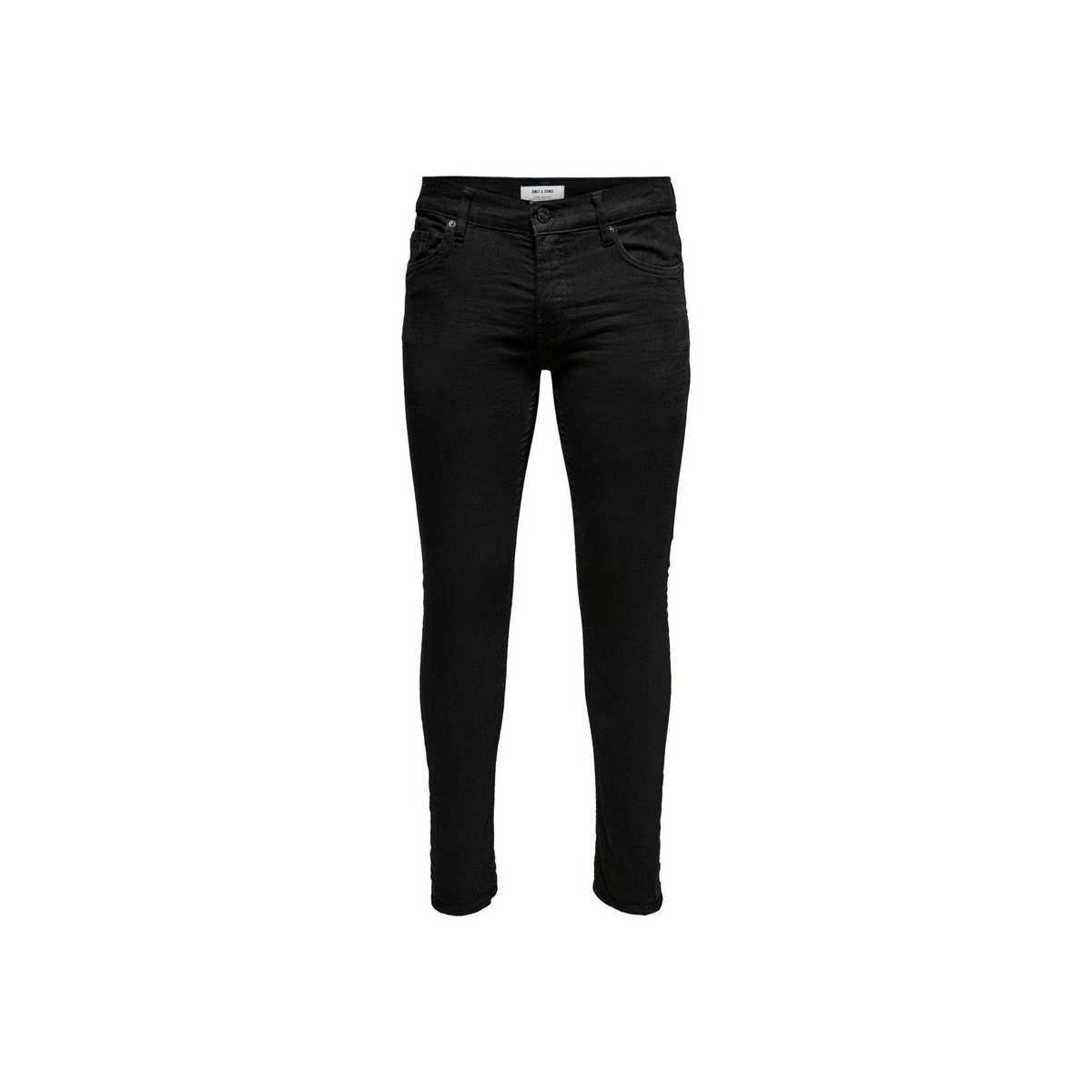 ONLY regular (1-tlg) schwarz fit Straight-Jeans