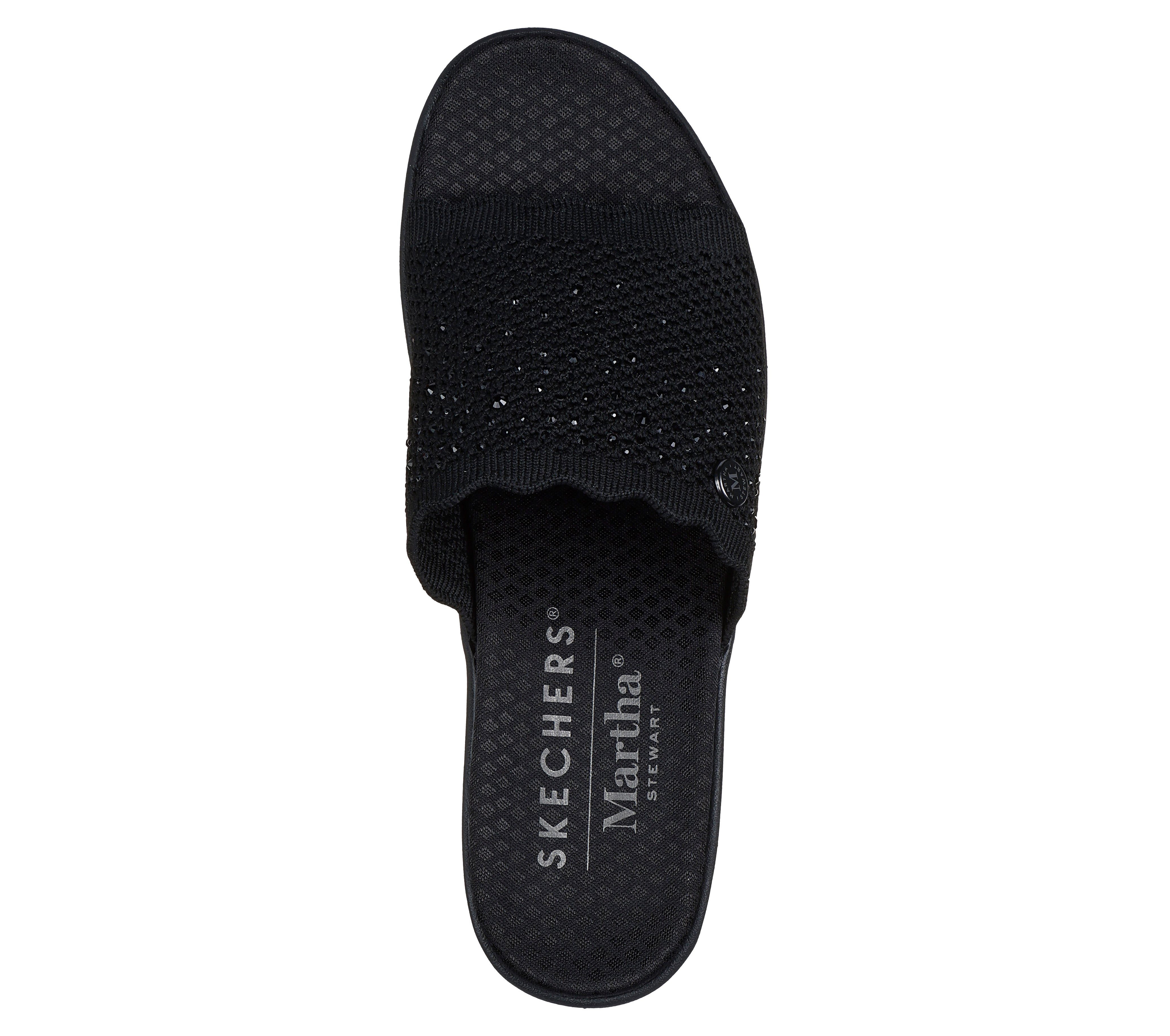 Skechers PIER-LITE-LIGHT ESSENCE Pantolette Sommerschuh, Strandschuh mit Luxe Foam und Glitzerdetails – Bild 5 von 5