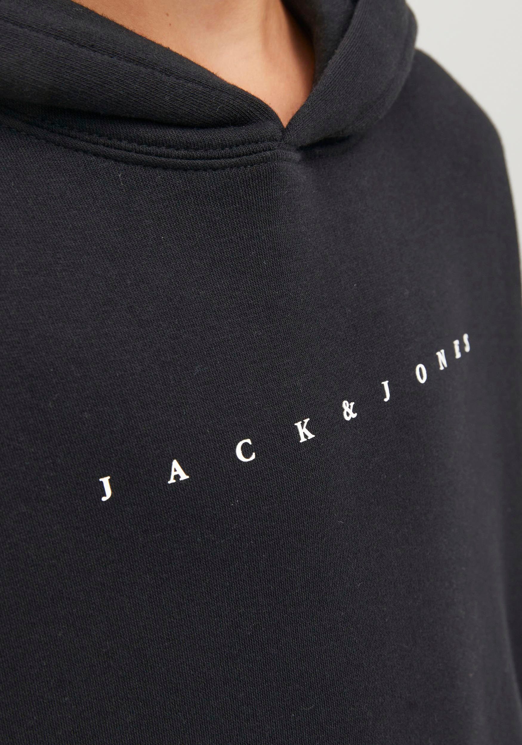 Jack & Jones Junior Kapuzensweatshirt JJESTAR JJ SWEAT HOOD NOOS JNR Baumwollmischung, relaxed fit