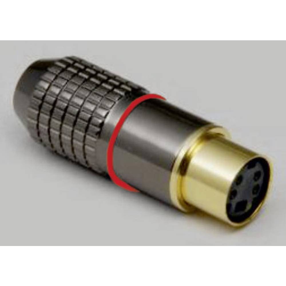 BKL Electronic Mini-DIN-Steckverbinder Audio- & Video-Adapter