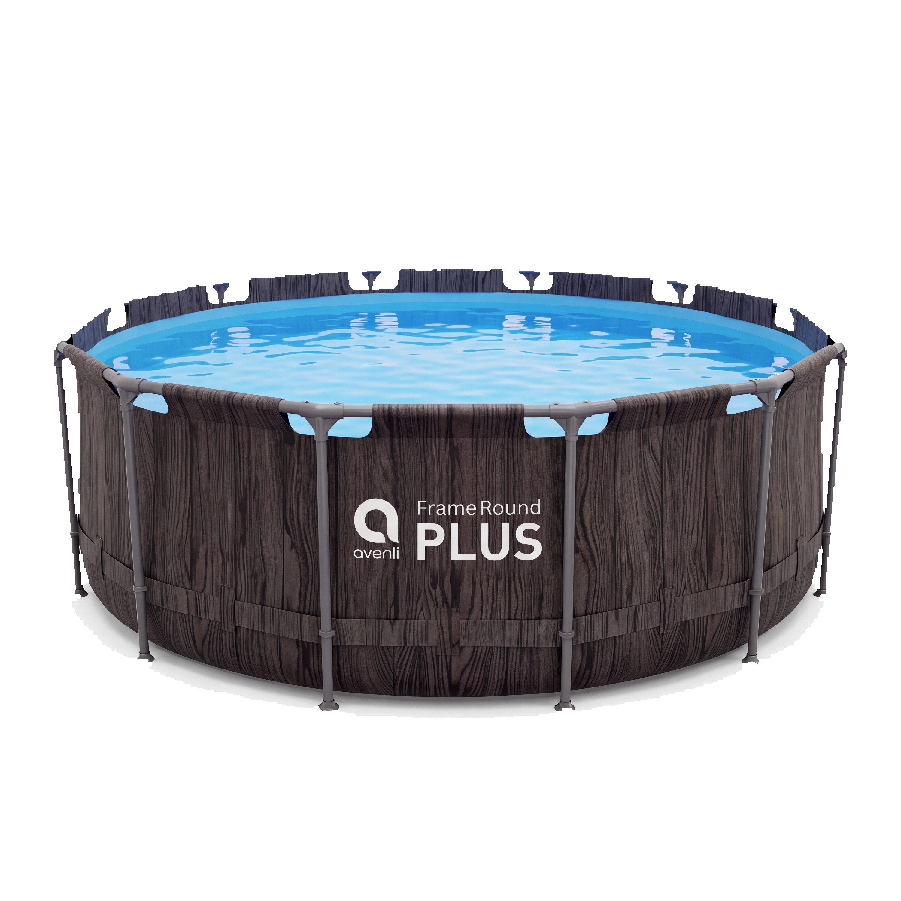 Avenli Framepool Frame Plus Pool 366x122 cm, Aufstellpool (Stahlrahmenpool, ohne Zubehör), Auch als Ersatzpool geeignet