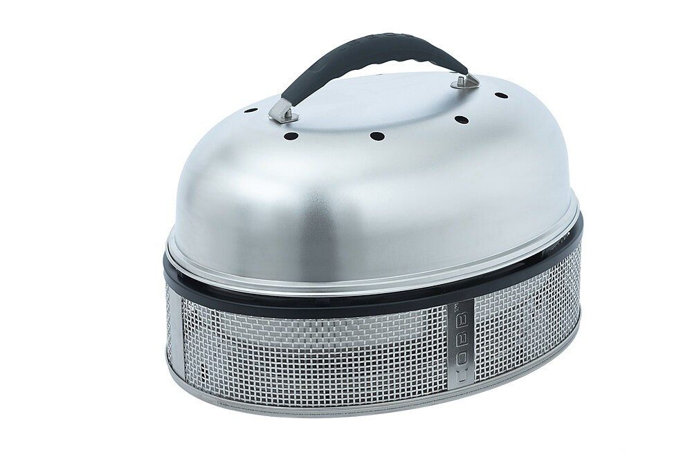 COBB Holzkohle Cobb Grill Supreme Deluxe 2.0 inkl. Bratenrost, silber