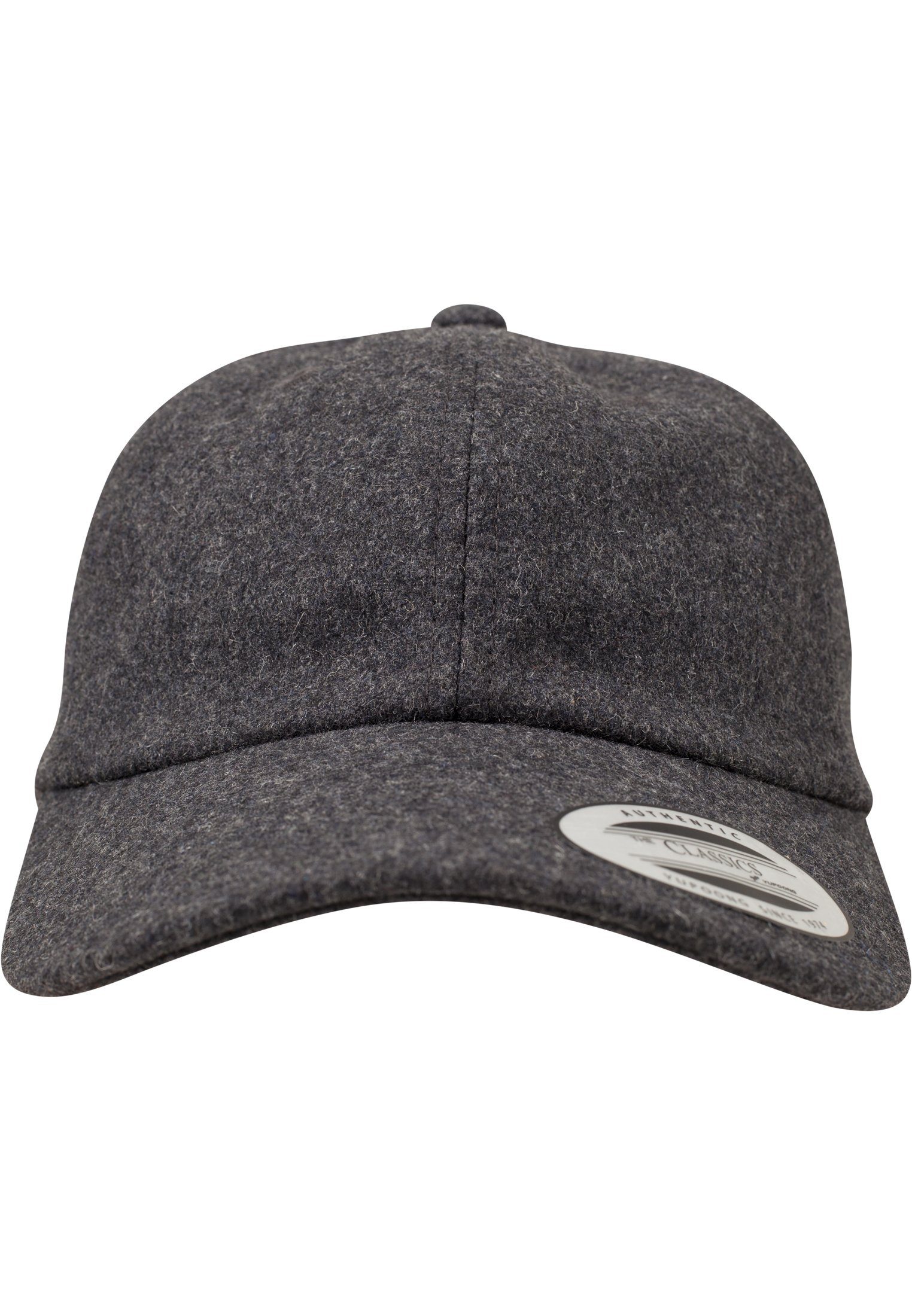 Cap Profile Flex darkgrey Wool Dad Low Accessoires Melton Flexfit Cap