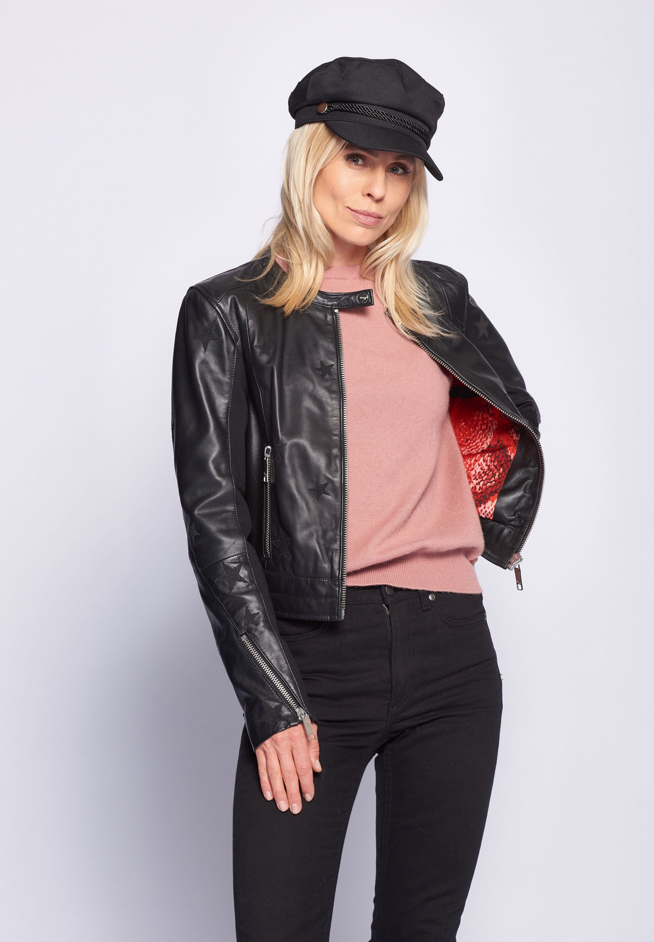 Maze Lederjacke Tecuala