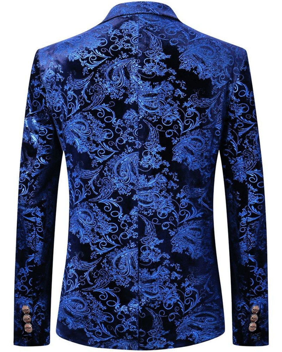 Allthemen Sakko Herren 2 Knöpfe Pailletten Blazer für Party günstig online kaufen