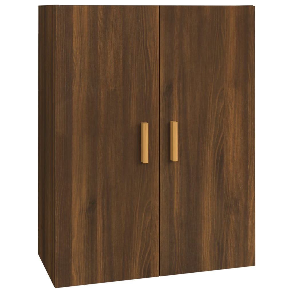 vidaXL Hängeschrank Hängeschrank Braun Eichen-Optik 69,5x34x90 günstig online kaufen