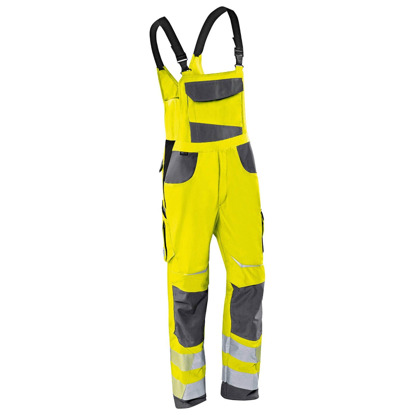 Arbeitshose Kübler Reflectiq Latzhose PSA 2 warngelb/anthrazit