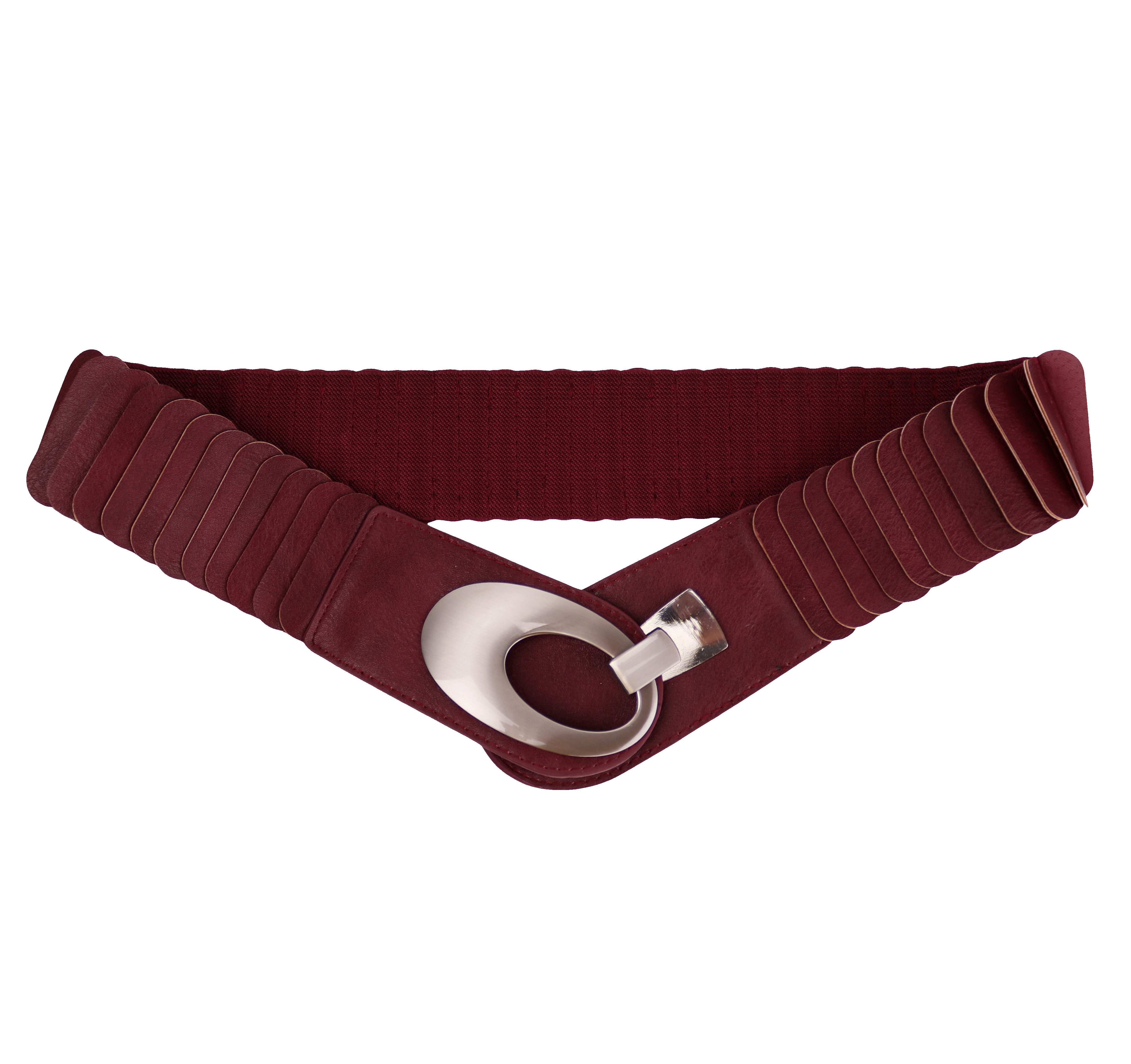MIRROSI Поясные ремни Leo Unifarbe breit 6cm für Taillenumfang 85 bis 110cm, ONESIZE (Angenehmes Tragesgefühl, Leopard Muster, Unifarben) Breiter Stretch Ремни