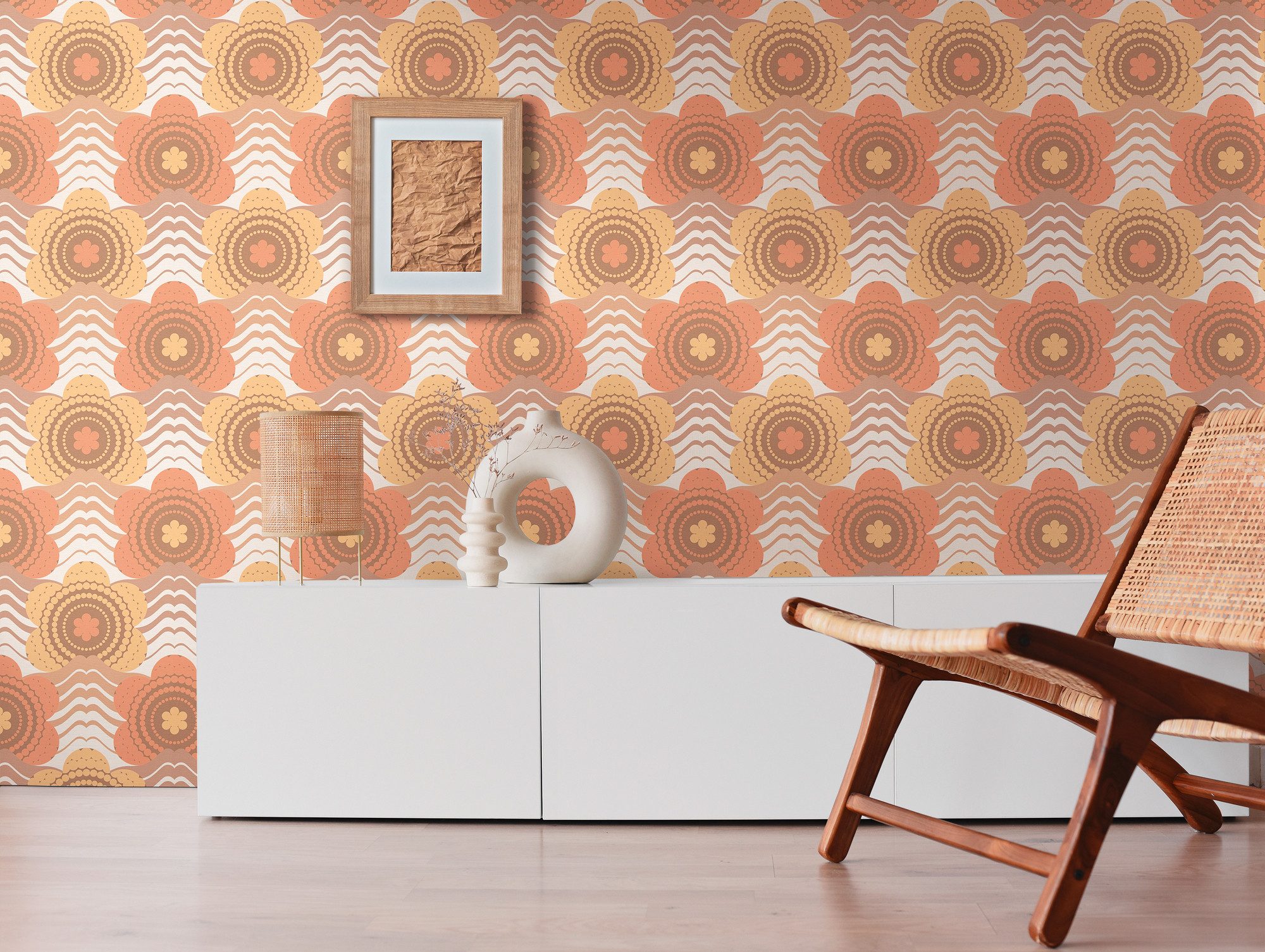 Bricoflor Vliestapete Retro Chic 395393 günstig online kaufen
