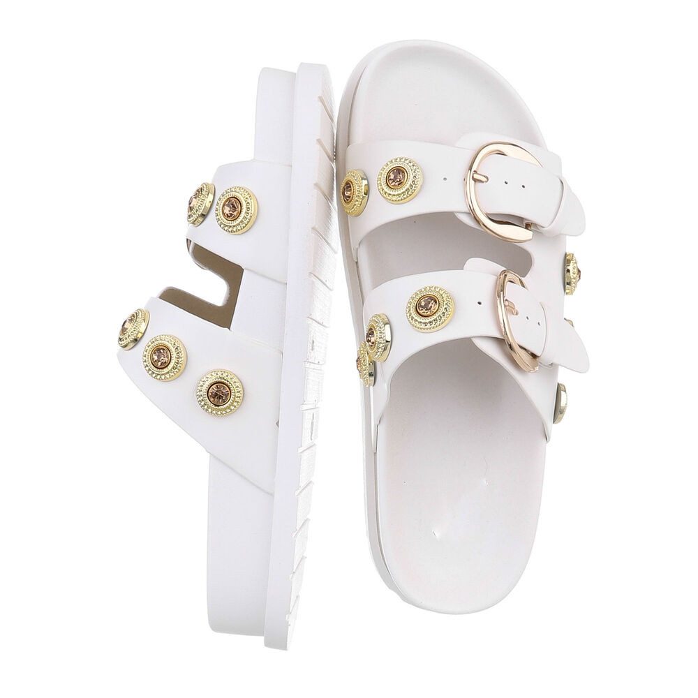 Ital-Design Damen Mules Freizeit Pantolette (86706542) günstig online kaufen