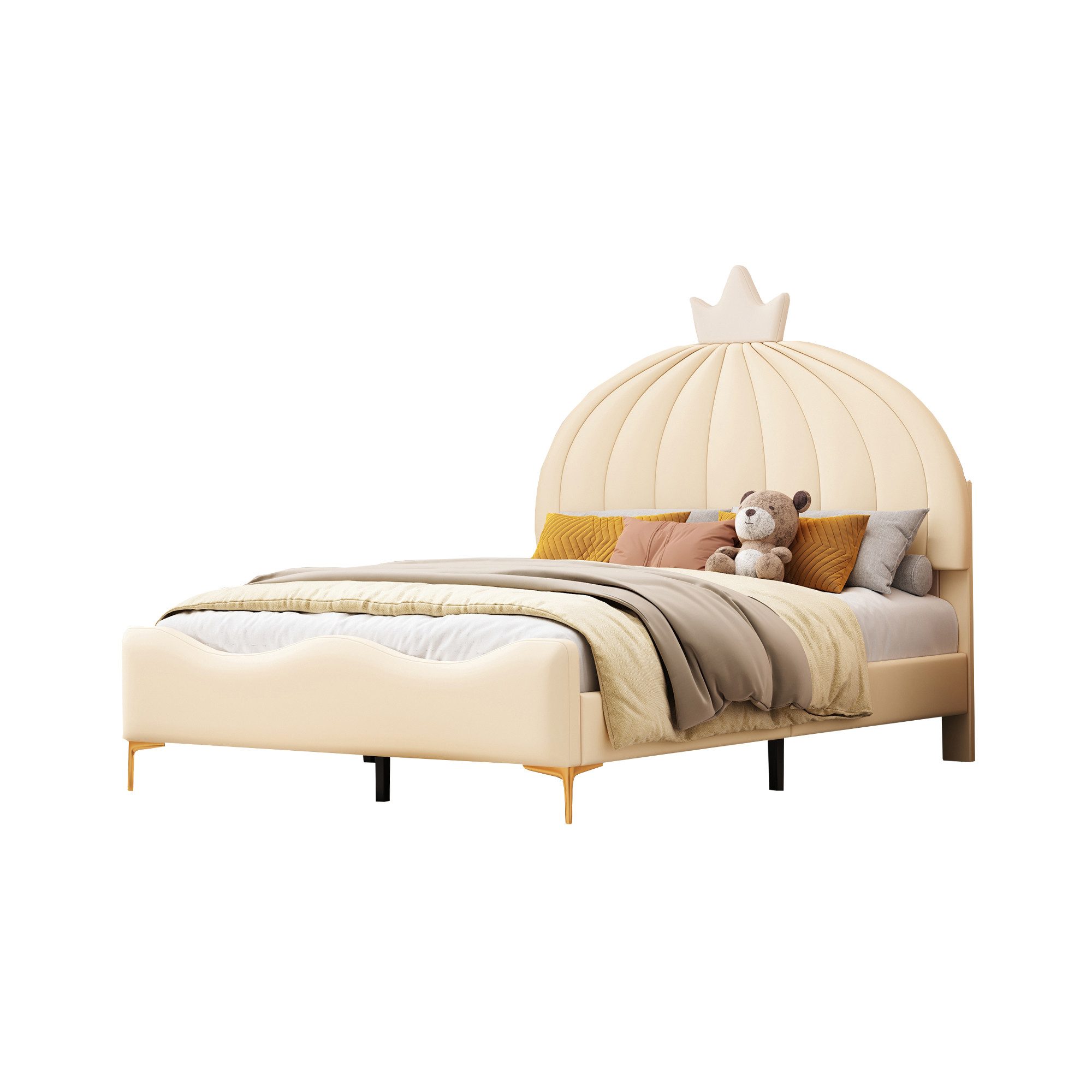 Flieks Polsterbett, Kinderbett Doppelbett 140x200cm mit günstig online kaufen