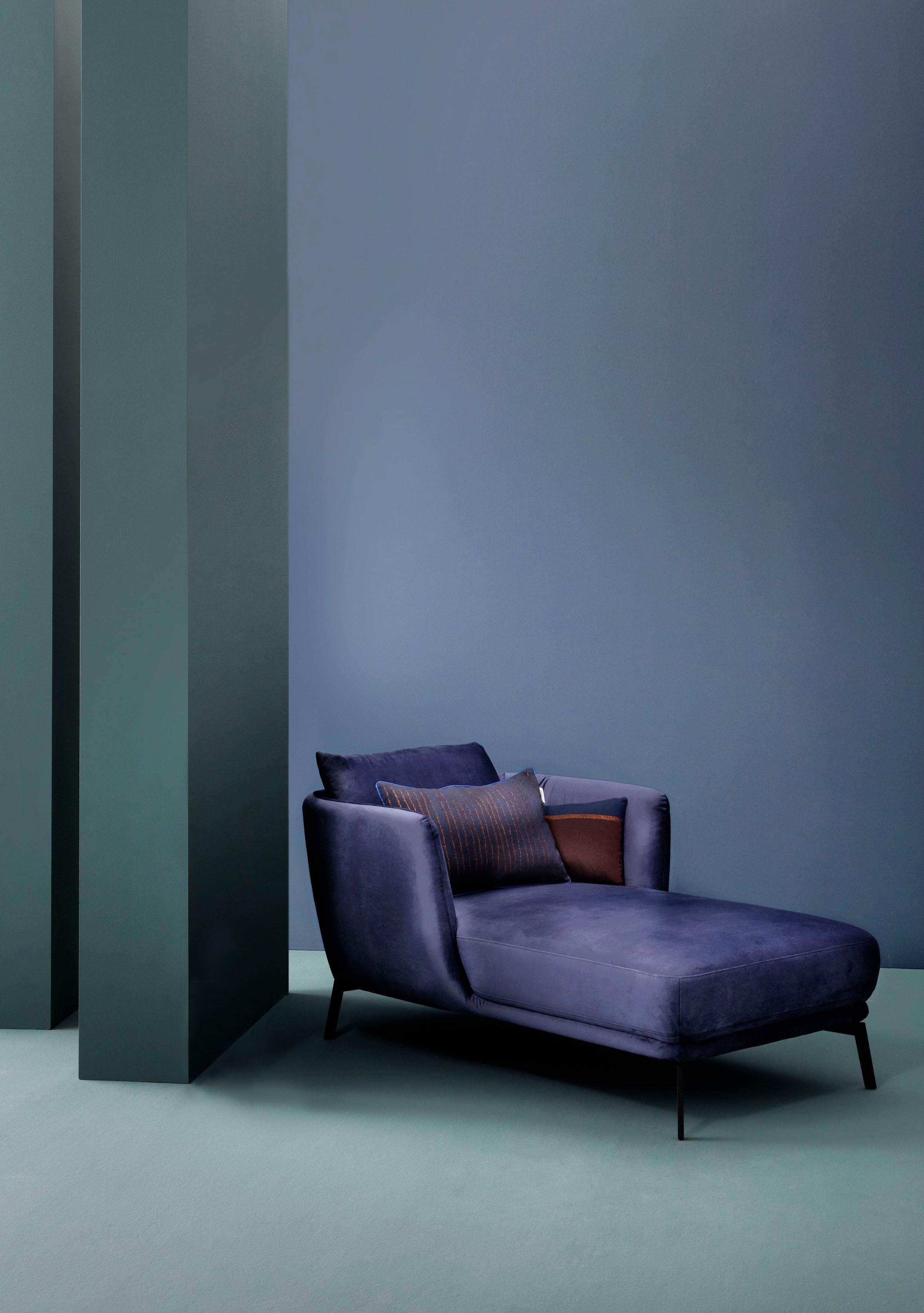 SCHÖNER WOHNEN-Kollektion Loungesessel Pearl Relaxsessel mit tollem Sitz- und Relaxkomfort, bequem, elegant und zeitloses Design, schmale Armlehnen