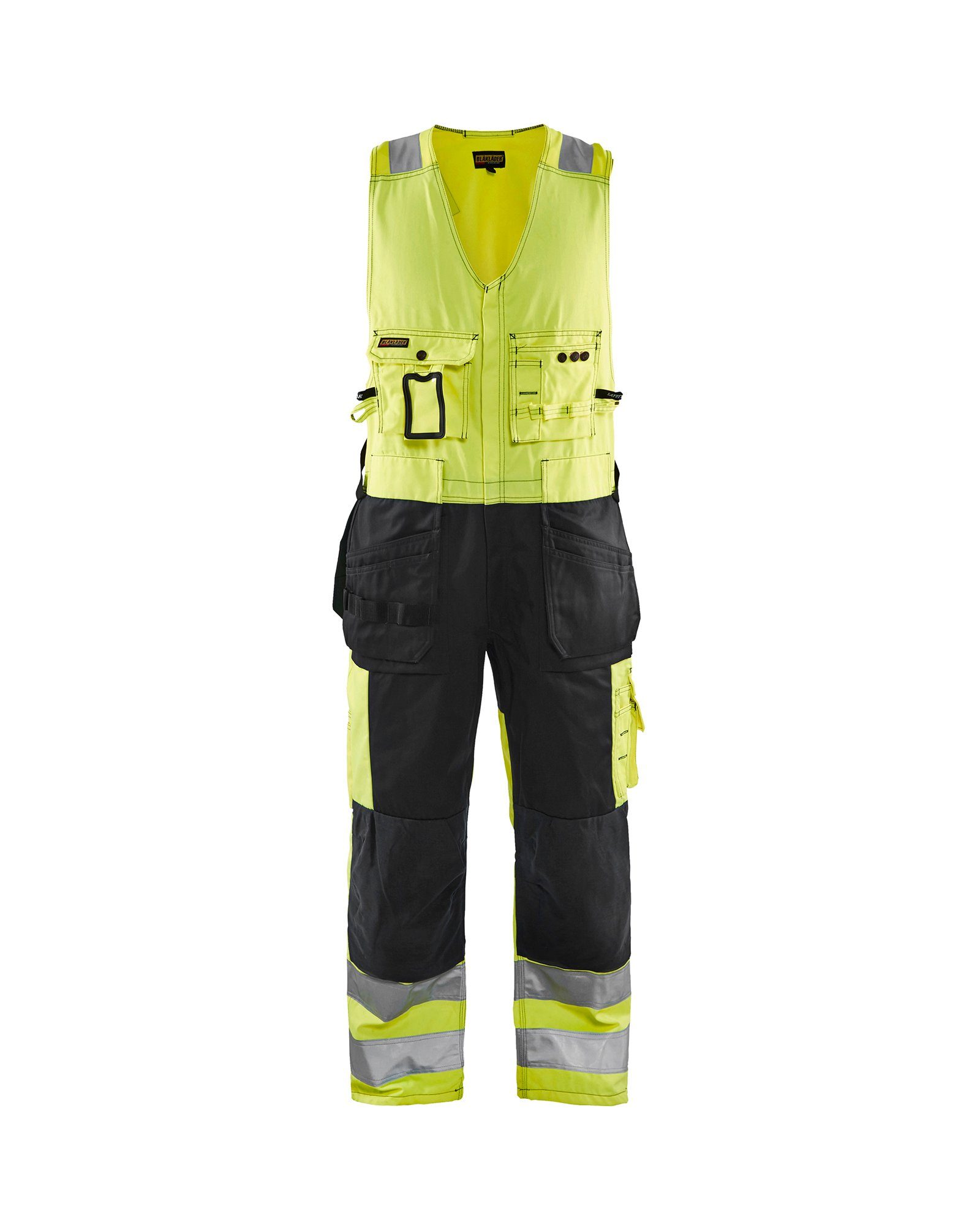 gelb/schwarz High Kombihose Vis BLÅKLADER (1-tlg) Arbeitshose