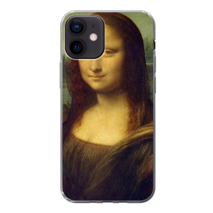 MuchoWow Handyhülle Mona Lisa - Leonardo da Vinci Handyhülle Apple iPhone 12 Smartphone-Bumper Print Handy