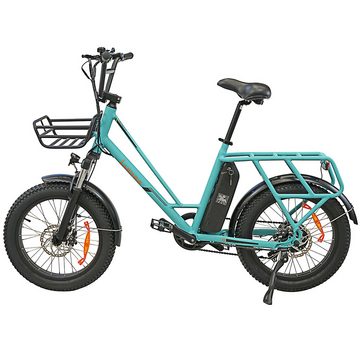 Fangqi E-Bike 20Zoll Elektrofahrrad,E-BIKE,MTB,SHIMANO 6S,250W,36V/10Ah Akku, 25km/h, 250w Heckmotor, 360 Wh Nabendynamo, (Gepäckablage, 1.5Zoll LCD Display,Mehrere Fahrmodi,25km/h, 55–65 km,120kg, 6km/h Gehunterstützungsmodus, Unisex, Elektrofahrräder für Damen, Stadtfahrräder, tragbare Fahrräder), Gepäckträger und Frontkorb, 1,5Zoll-LCD-Instrument, PAS 3