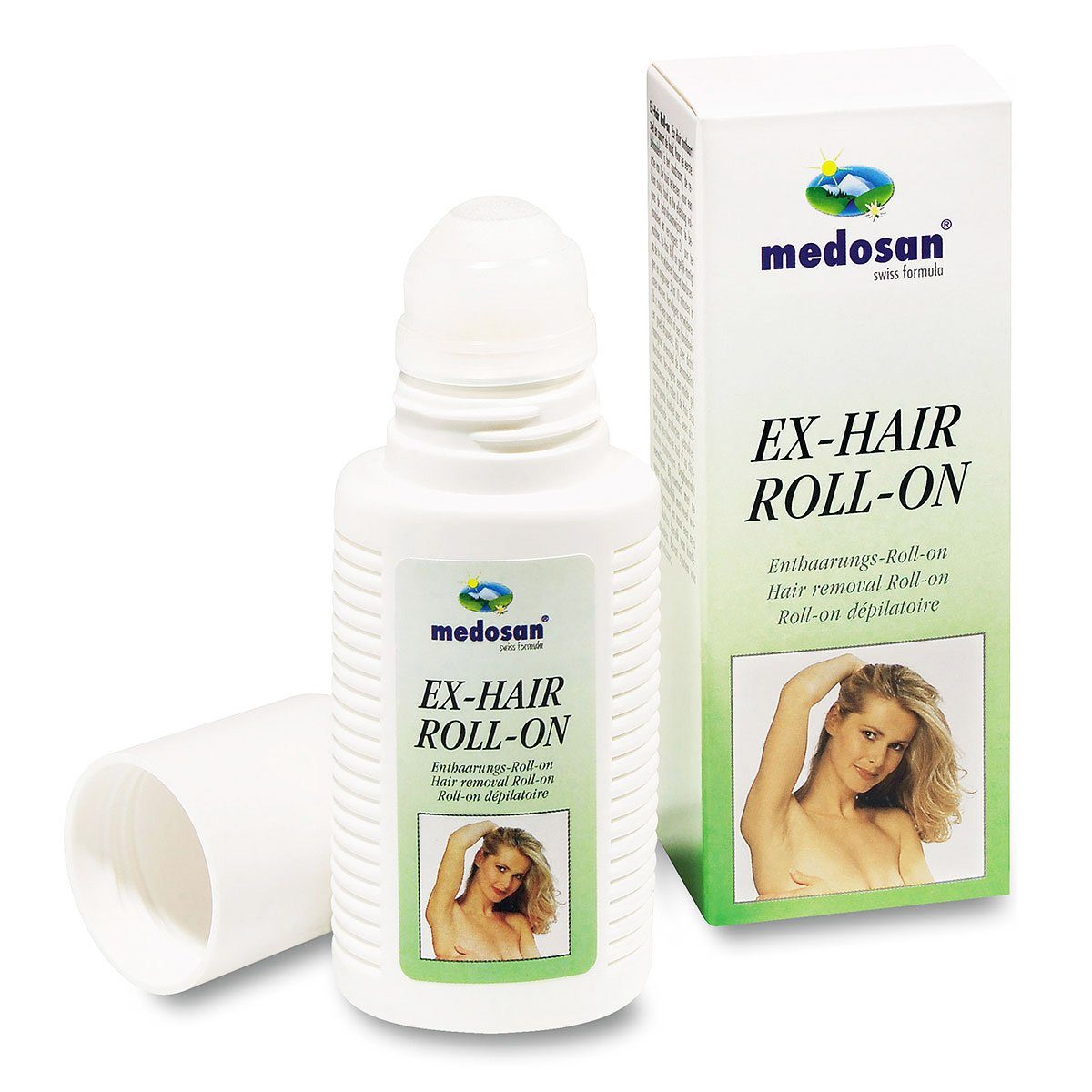 Enthaarungscreme Medosan Ex-Hair Haarentfernung Roll-On