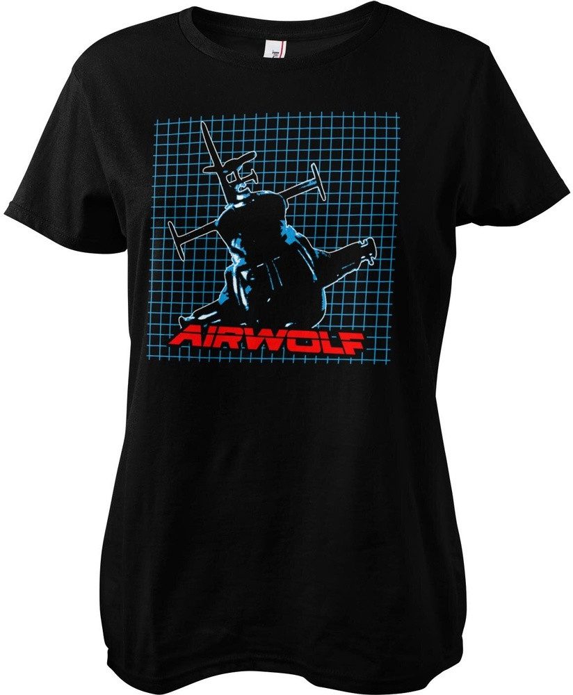 Airwolf T-Shirt Grid Girly Tee