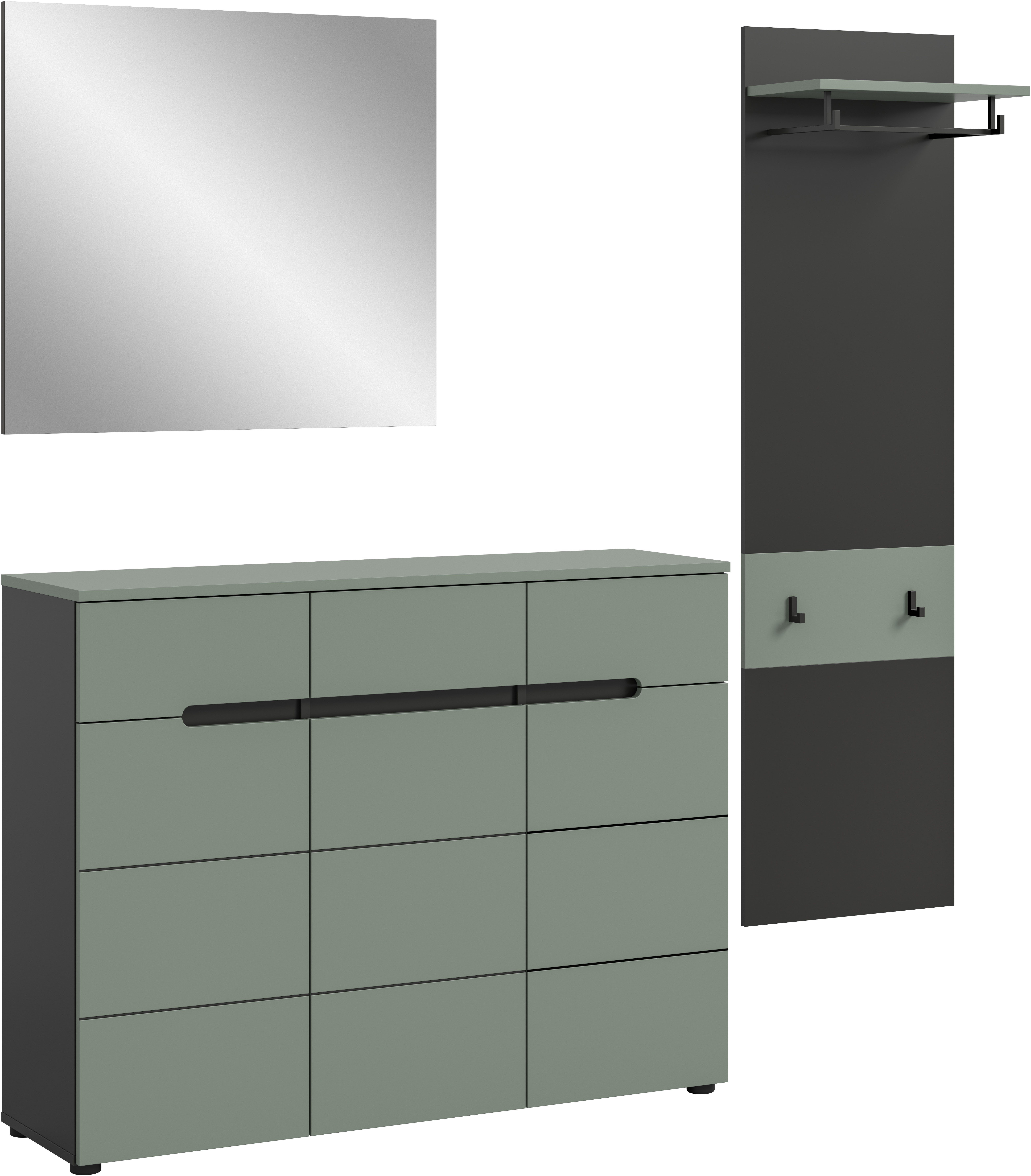Home affaire Garderoben-Set REHAT, TOPSELLER!, 3-teilig, Breite 180 cm, ind günstig online kaufen
