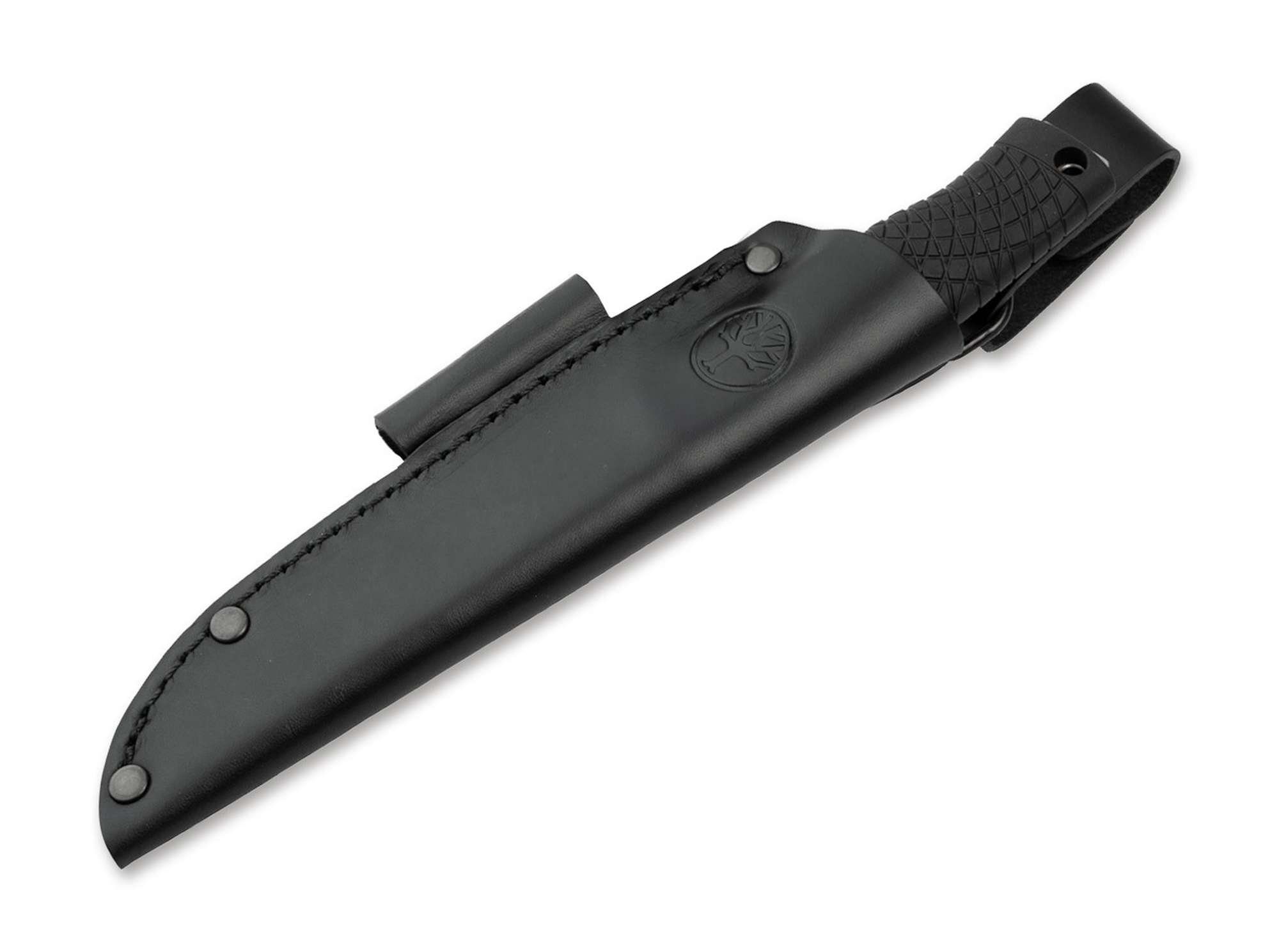 Böker Universalmesser mit Lederscheide Jagdmesser Bronco Basic CPM-3V