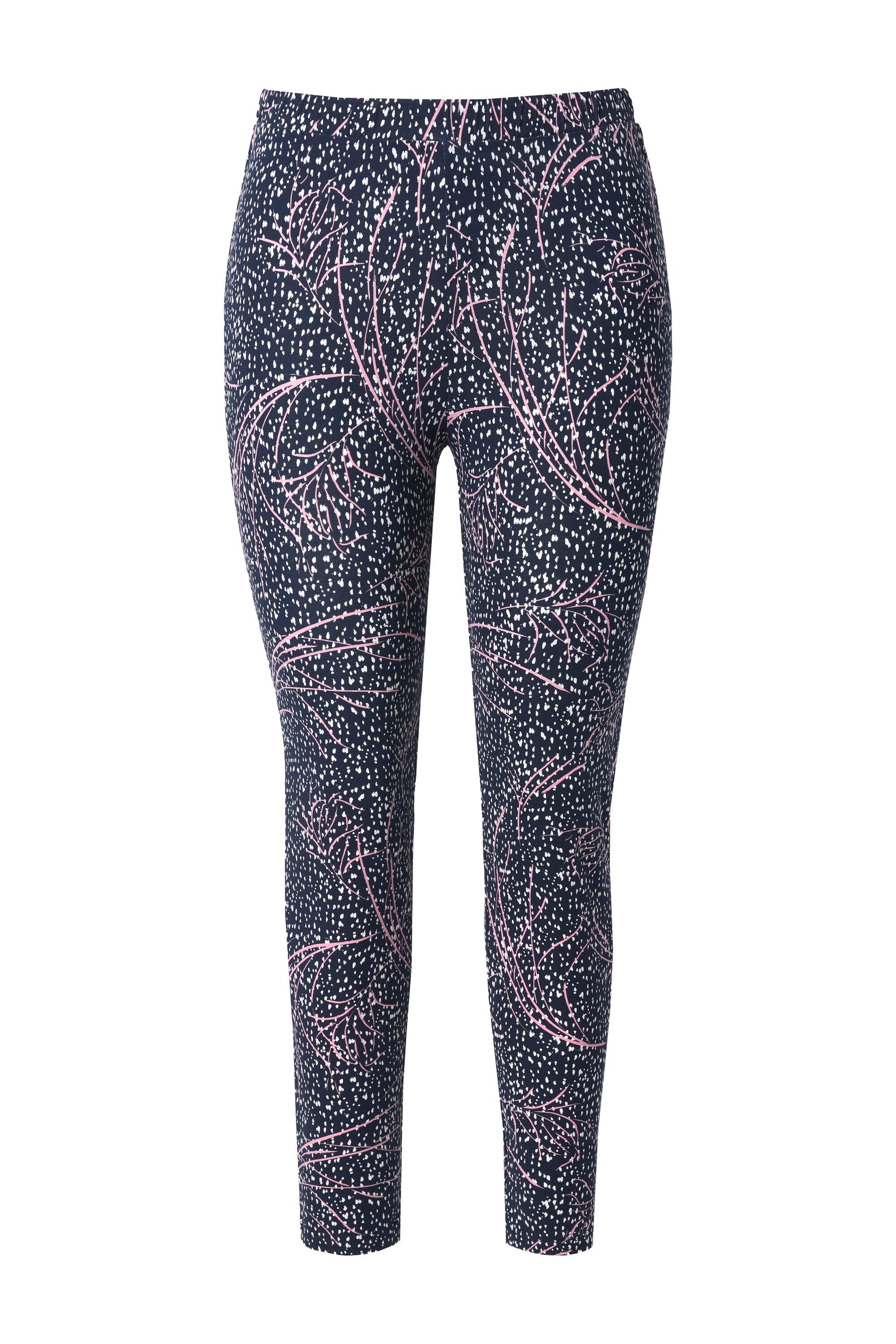 Ulla Popken Leggings Leggings schmales Bein Elastikbund Biobaumwolle günstig online kaufen