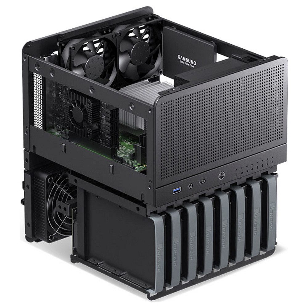 Jonsbo PC-Gehäuse Jonsbo Mini-Tower Gehäuse, Gaming-Gehäuse, PC-Gehäuse Schwarz