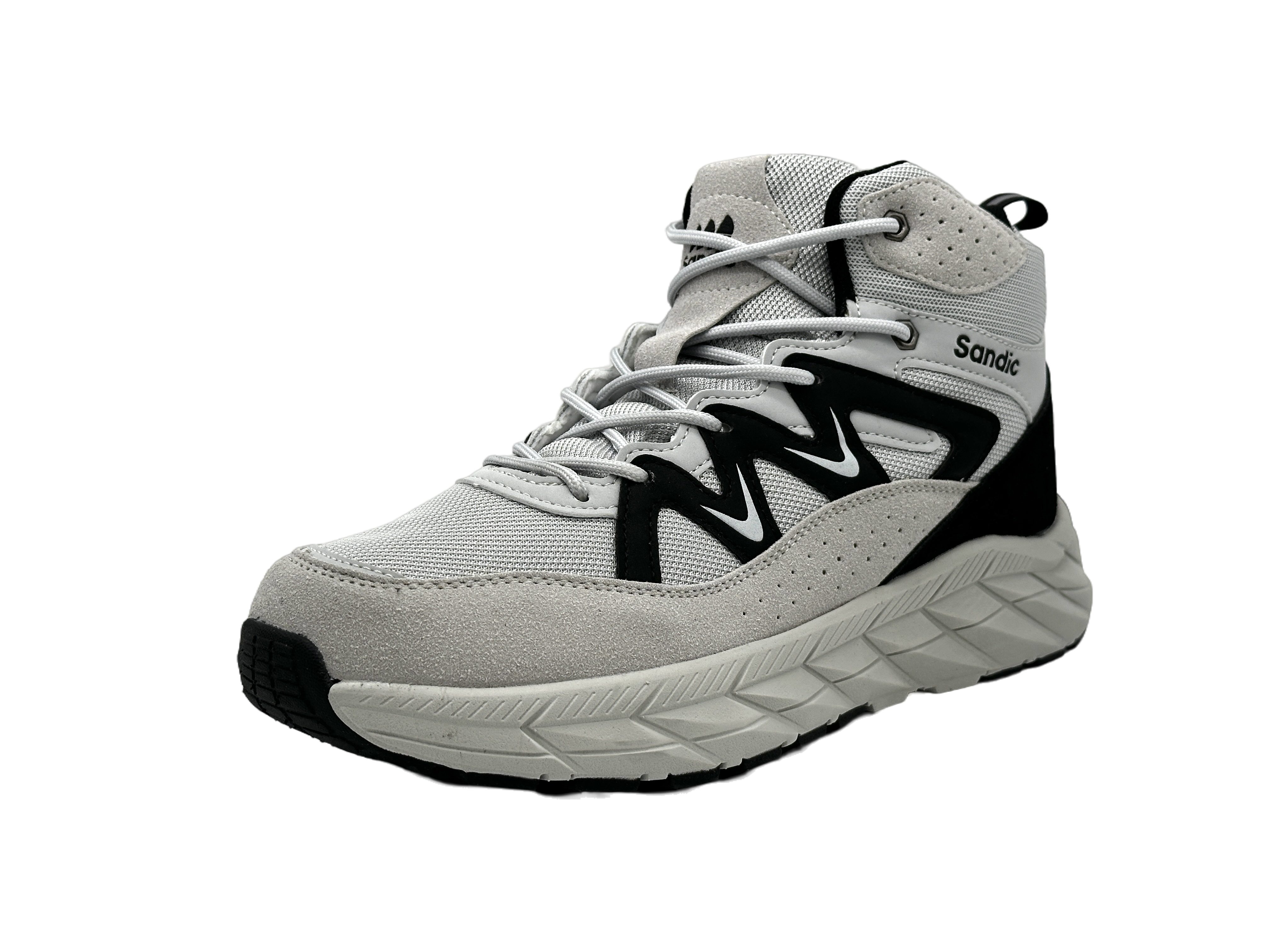 Nowaland Wanderschuhe Outdoor High-Top Sneaker Trekkingschuh Atmungsaktiv, Rutschfest & Bequem