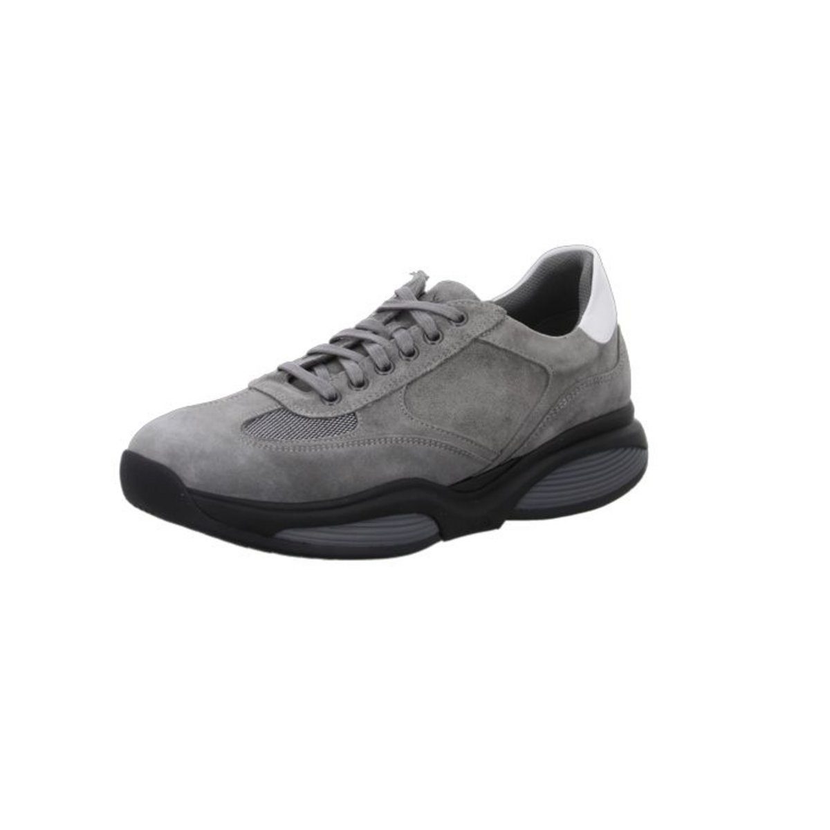 Komfort Schnürer für Herren in grau Schnürschuh