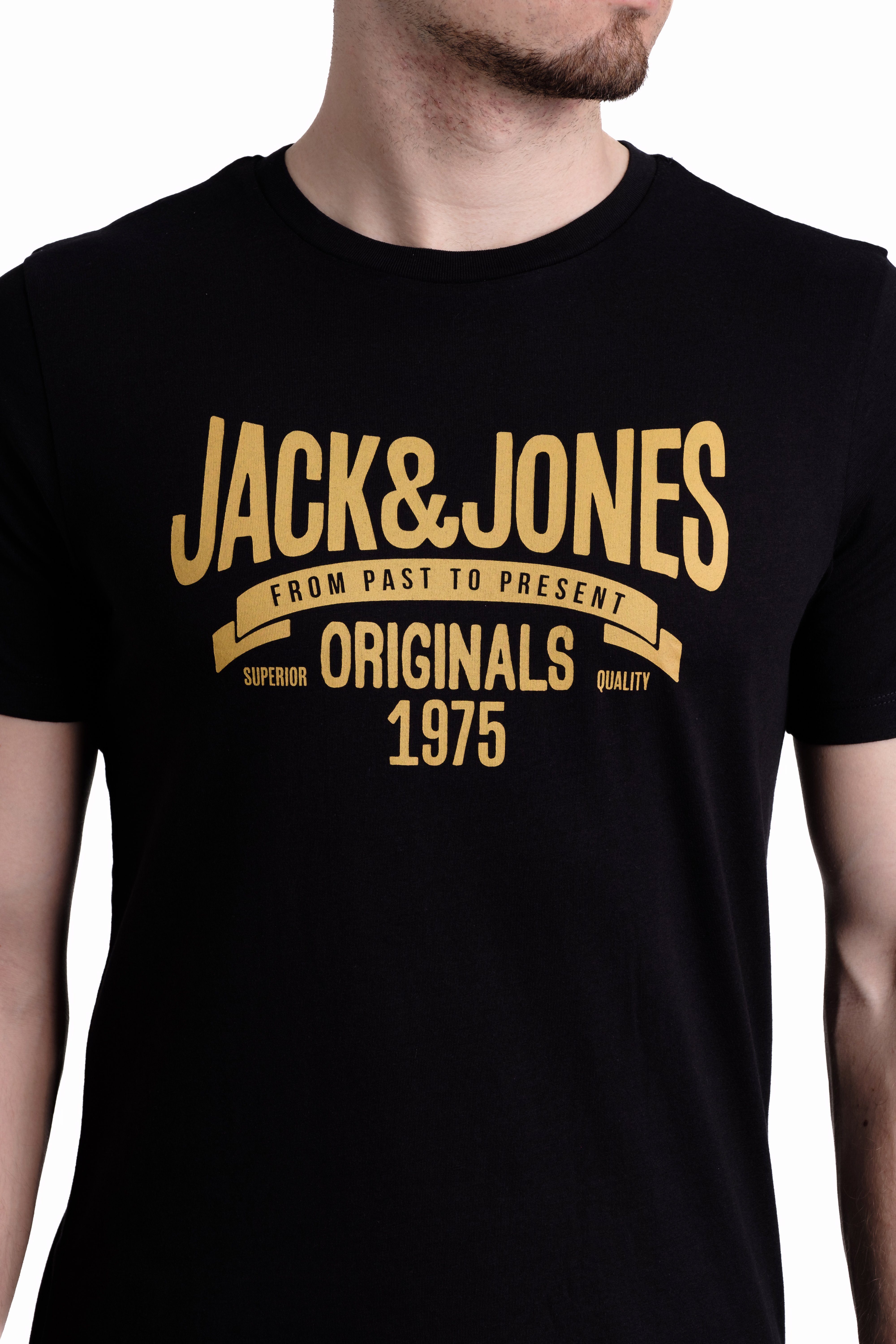 OPT & Baumwolle Aufdruck Jones Jack aus 5 mit Print-Shirt T-Shirt