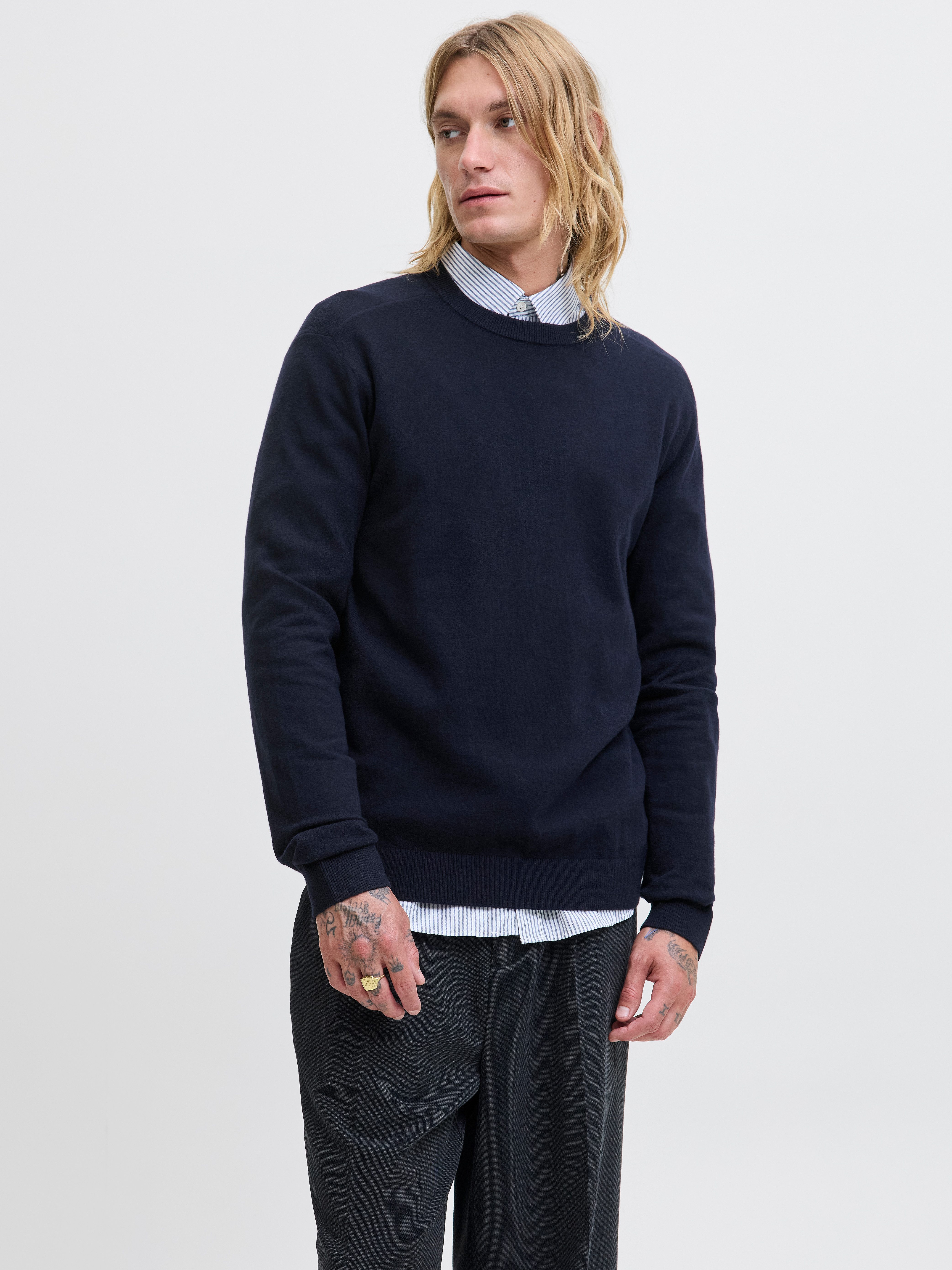 Jack & Jones Strickpullover JJEPERFECT WOOL günstig online kaufen