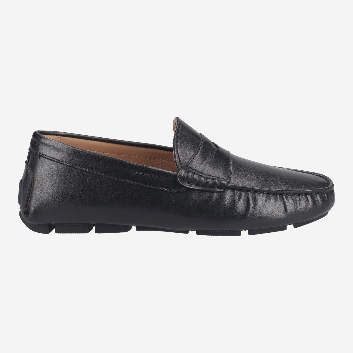 Lüke Schuhe 051 NERO, Slipper in Schwarz für Herren Slipper