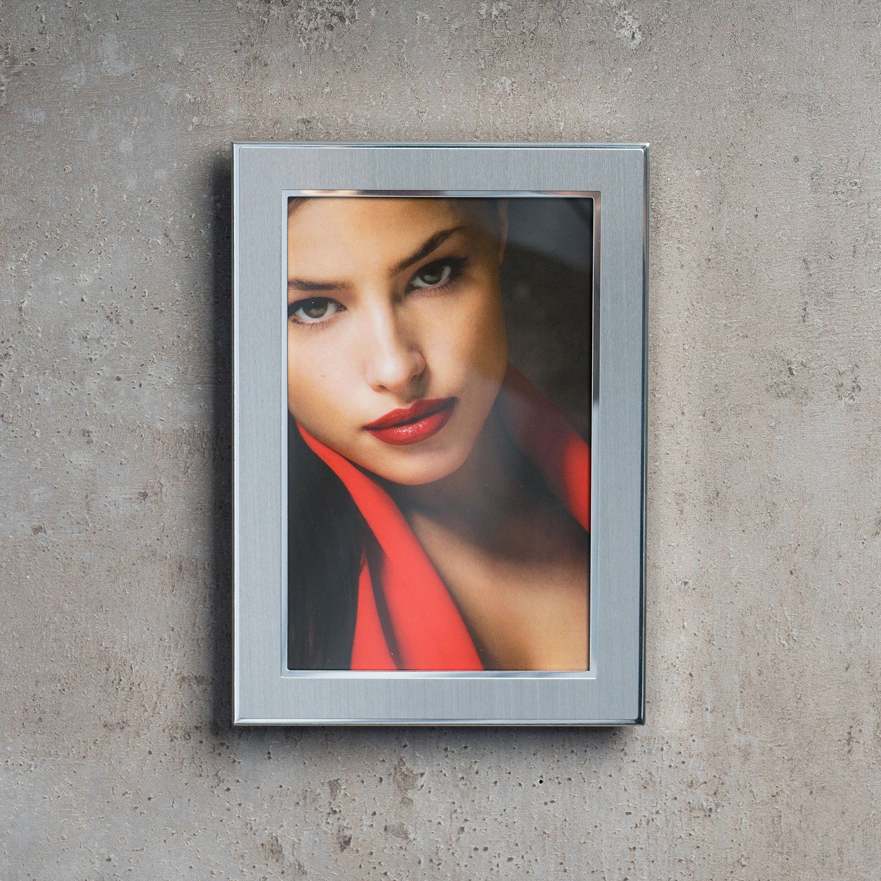 Levandeo® Bilderrahmen, levandeo Bilderrahmen 10x15cm Alu günstig online kaufen