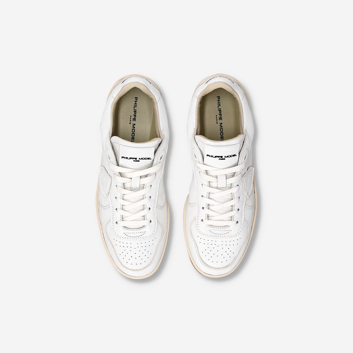 PHILIPPE MODEL Philippe Model PGAL LOW, Sneaker, Creme-Weiß, Damen Sneaker