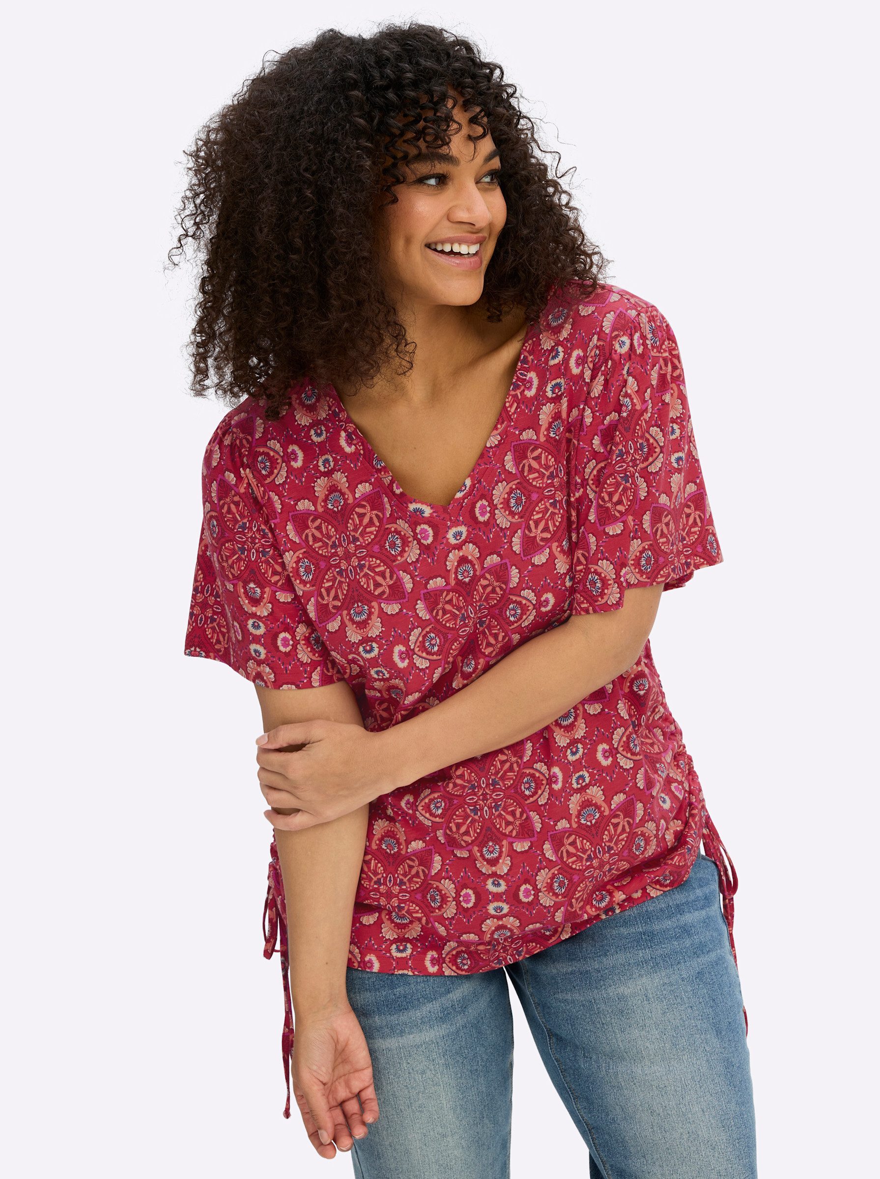 sheego by Joe Browns T-Shirt T-Shirt Kurzarm günstig online kaufen