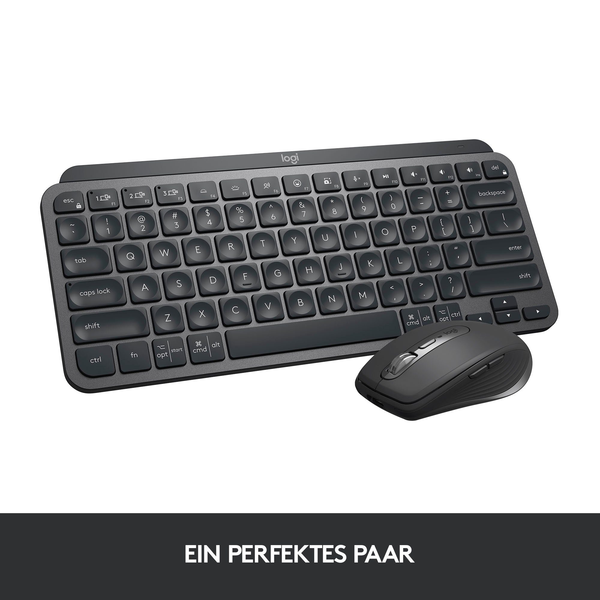 Logitech MX Keys Mini Kabellose Tastatur Wireless-Tastatur
