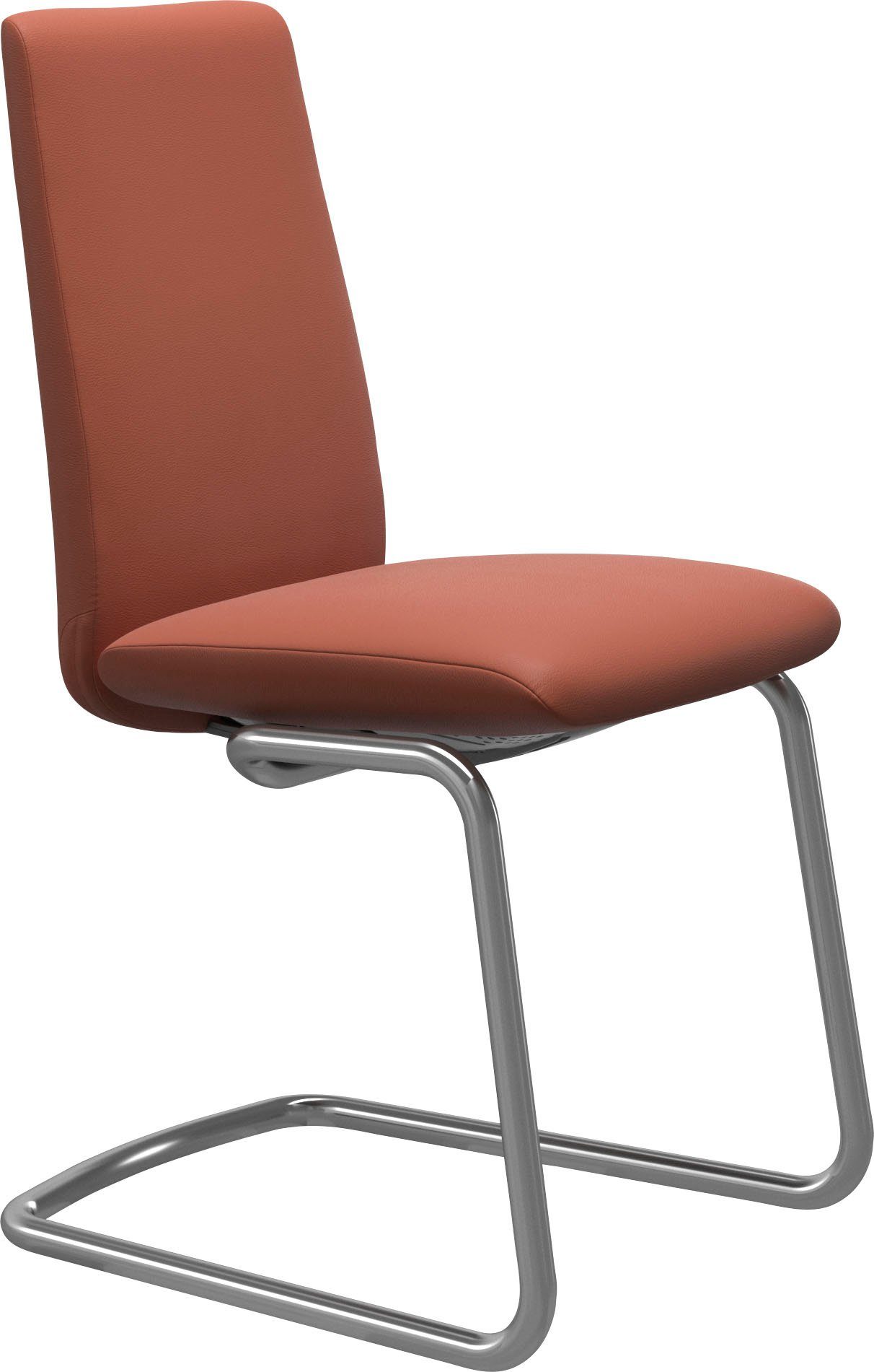 M, Polsterstuhl Back, Low Stressless® in Laurel, Beinen glänzend Stahl Chrom aus Größe mit