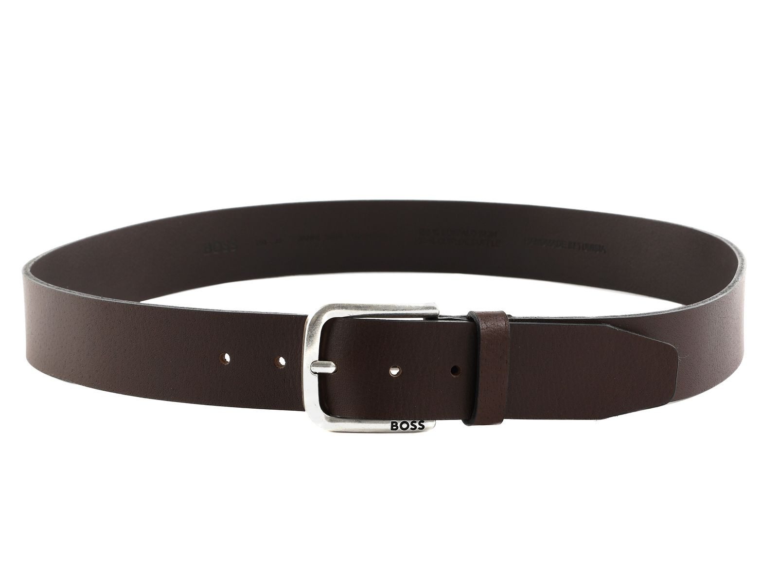 BOSS Ledergürtel Janni Sz40 Leather Belt aus echtem Rindsleder günstig online kaufen