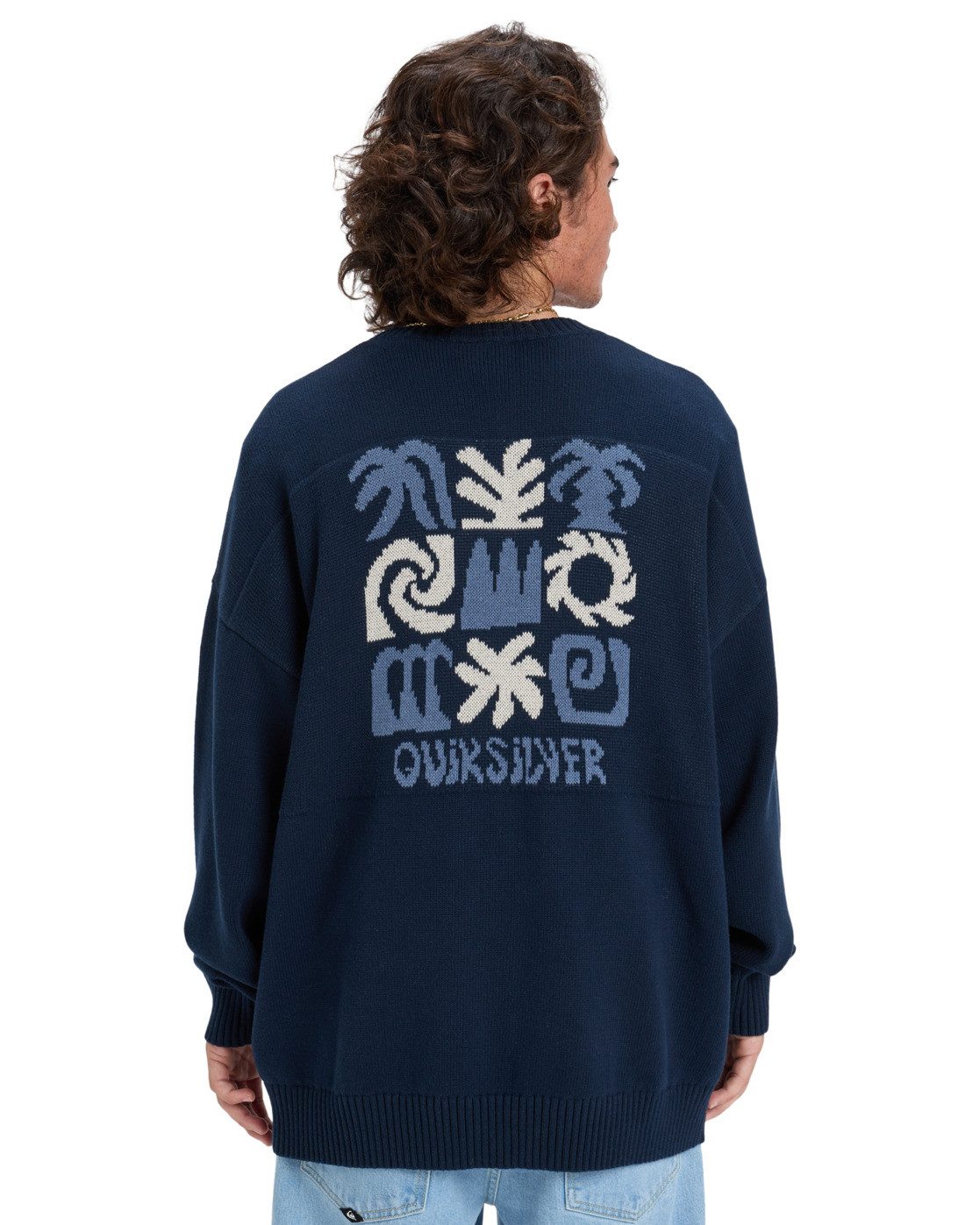 Quiksilver Pullunder Devils Jacquard Logo