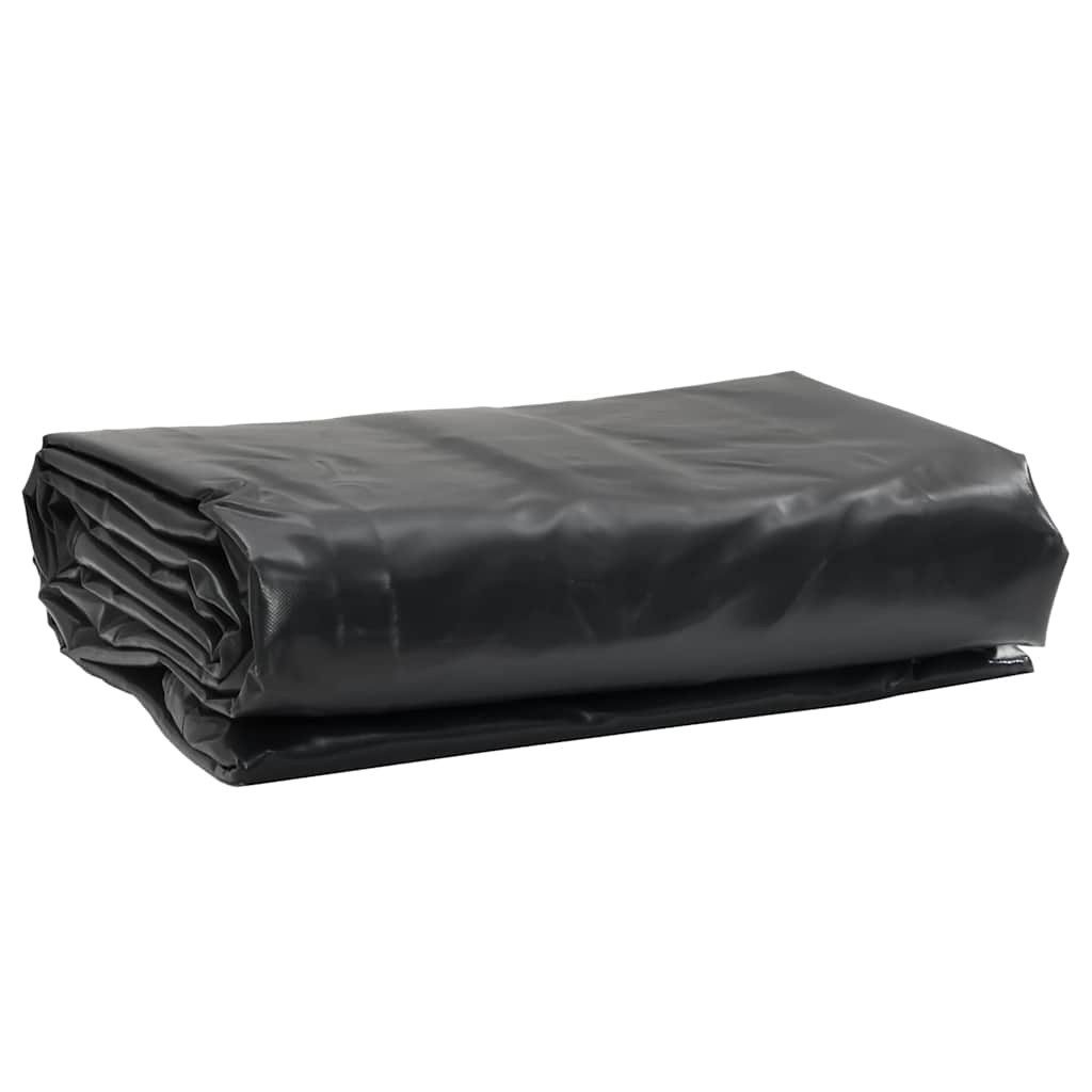vidaXL Schutzplane Plane 650g / m² Anthrazit 2,5 x 4,5 m Canvas mit PVC-Beschichtung (1-St)