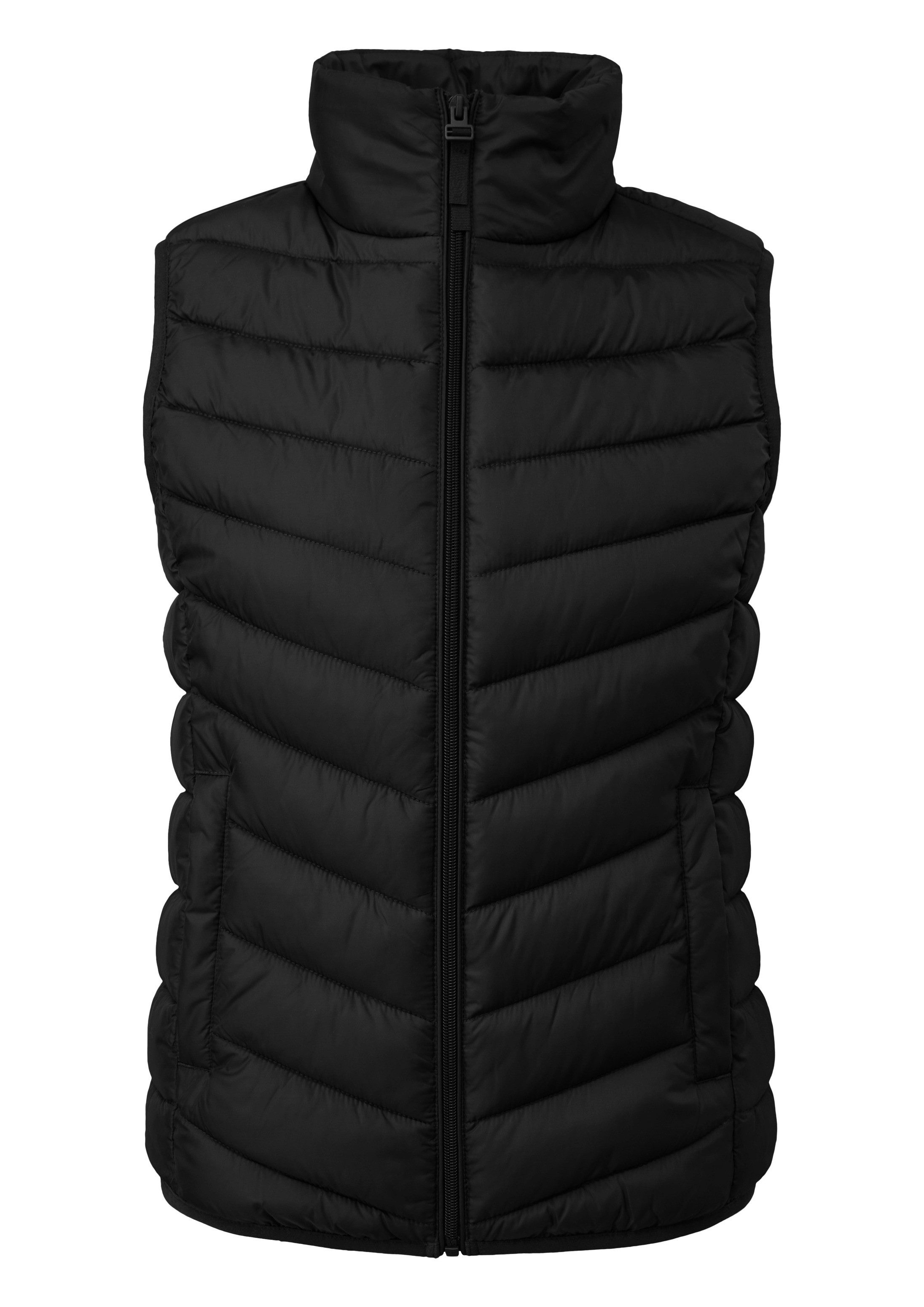QS Outdoorjacke Outdoor-Weste Gesteppte Weste mit Stehkragen – Bild 2 von 5