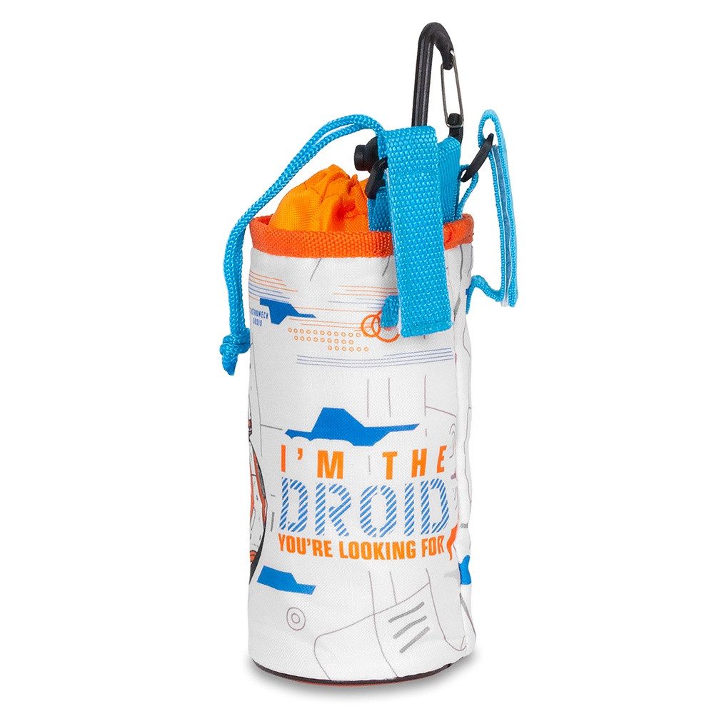 Seven Polska Trinkflasche (Hülle), Disney Trinkflaschenhülle Star Wars Robot BB8