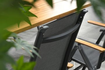 GMD Living Loungesessel GALA (1-St), Aluminium Gartenstuhl mit Klapp- und Liegefunktion