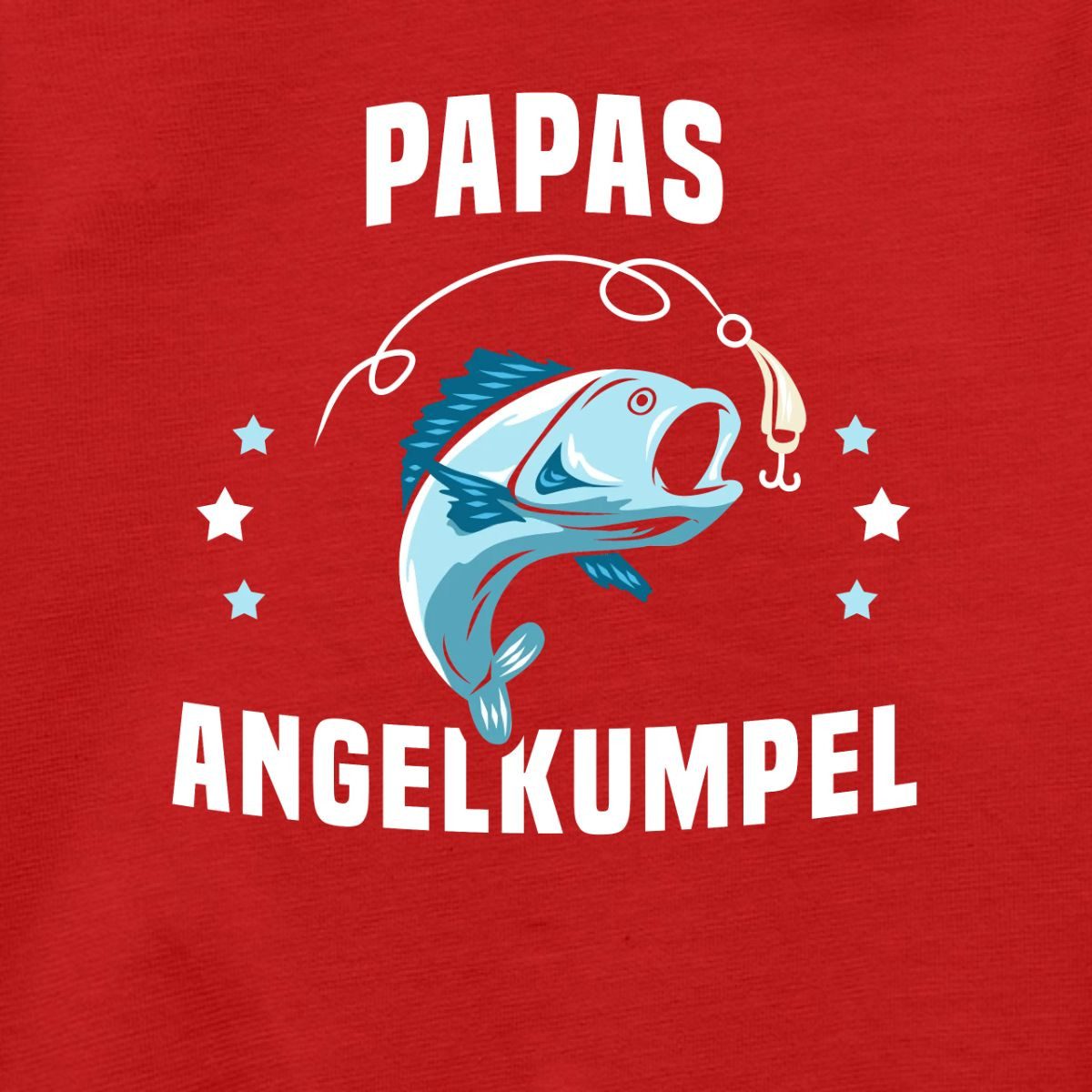 Spreadshirt Kurzarmbody Papas Angelkumpel Kurzarm Tages Baby Body (1-tlg)
