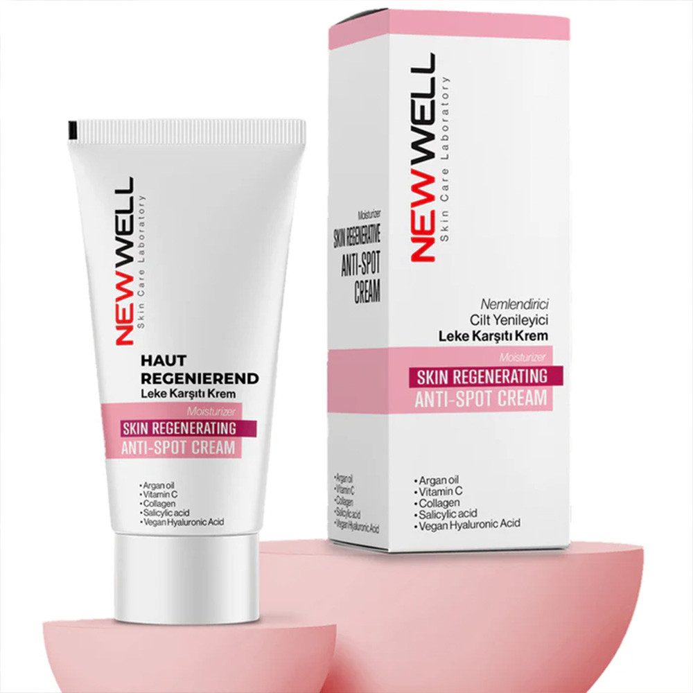 Newwell Tagescreme Gesichts-Anti-Falten-Creme, Intensiver Schutz