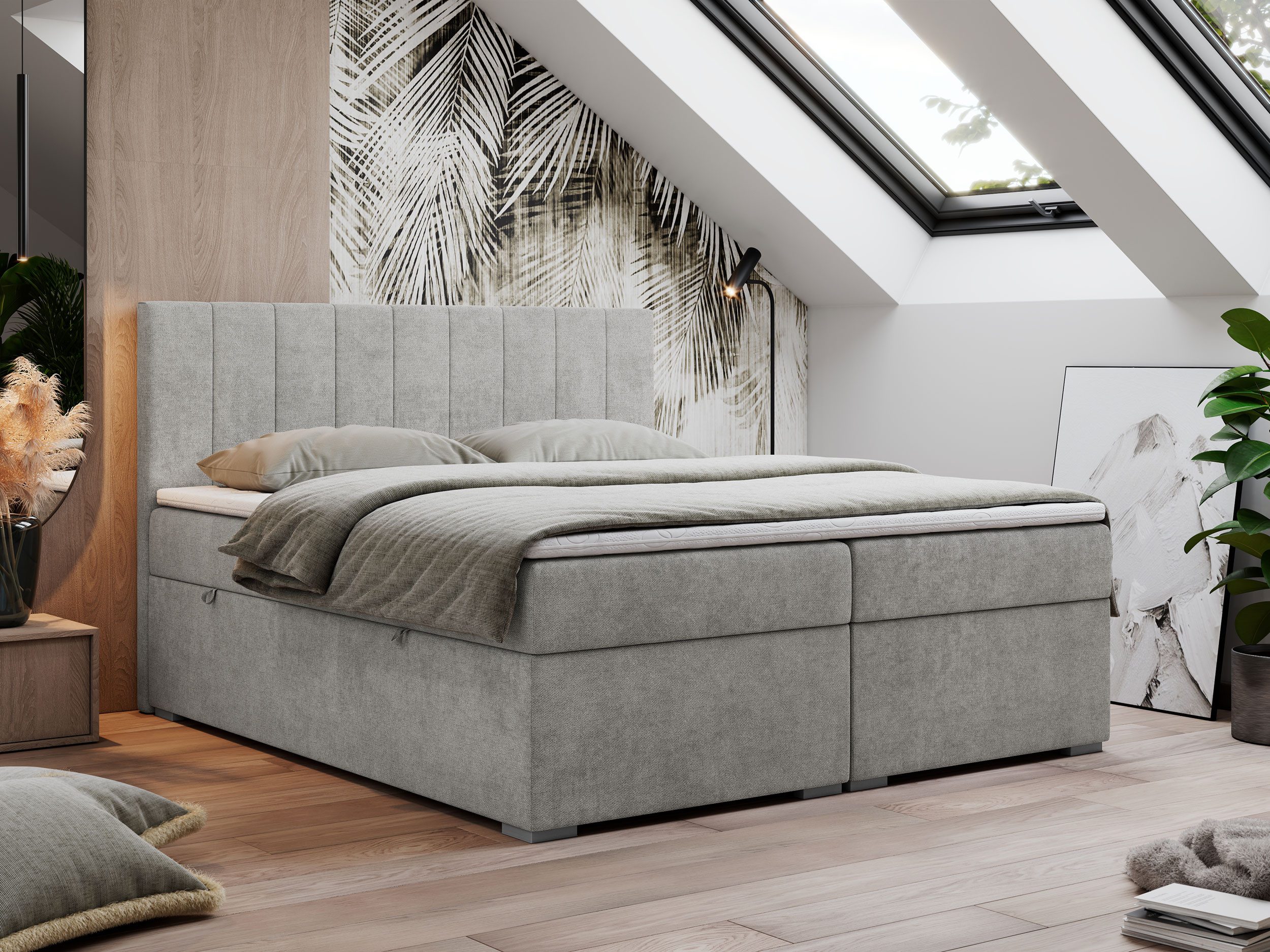 MKS MÖBEL Boxspringbett LOPE (Packung, Set, günstig online kaufen