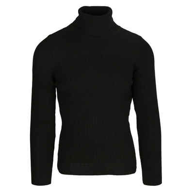 cofi1453 Rollkragenpullover Rollkragen Pullover Sweatshirt Sweater Rolli Stretch Pullover