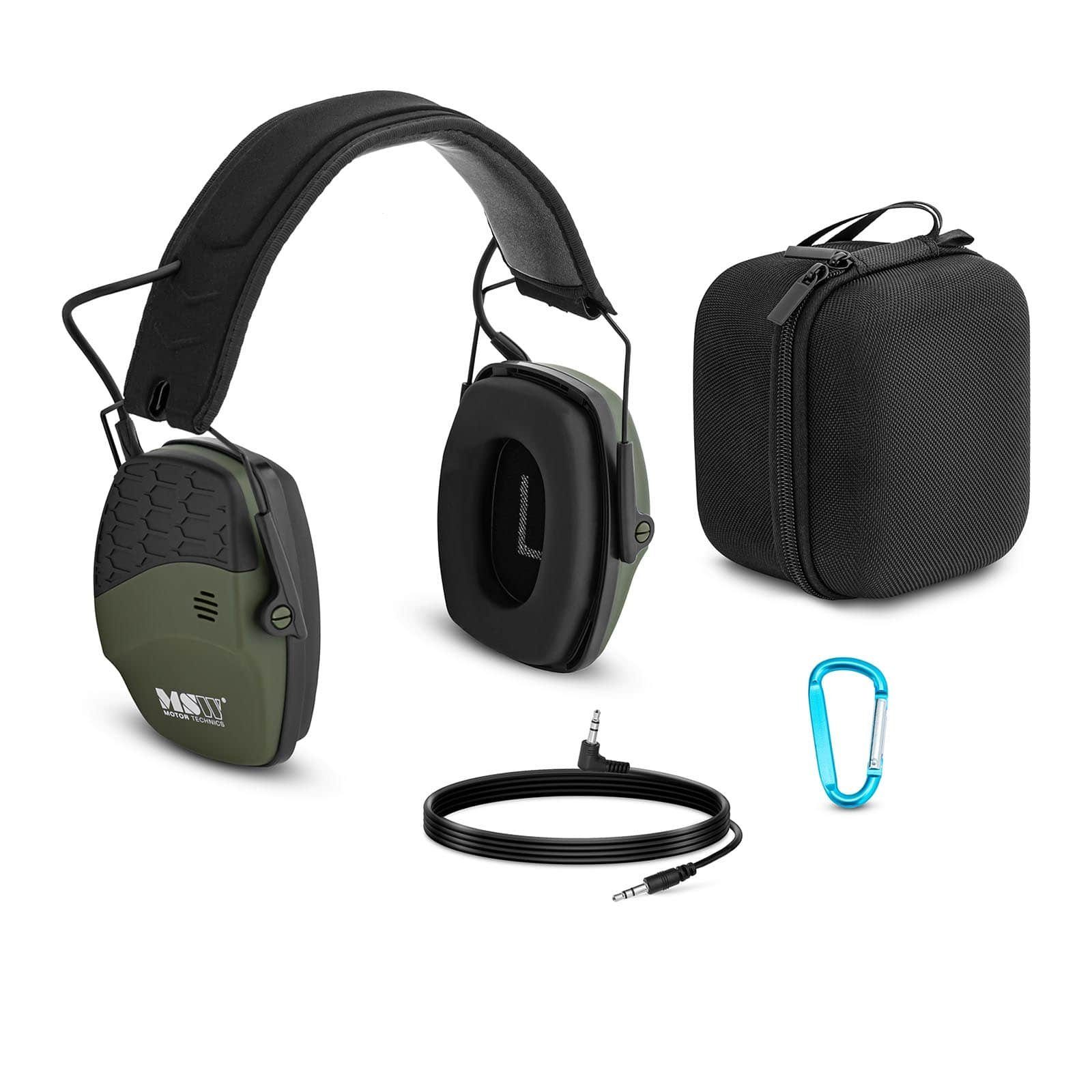 Bluetooth, Kapselgehörschutz MSW Außengeräuschregelung Lärmschutzkopfhörer